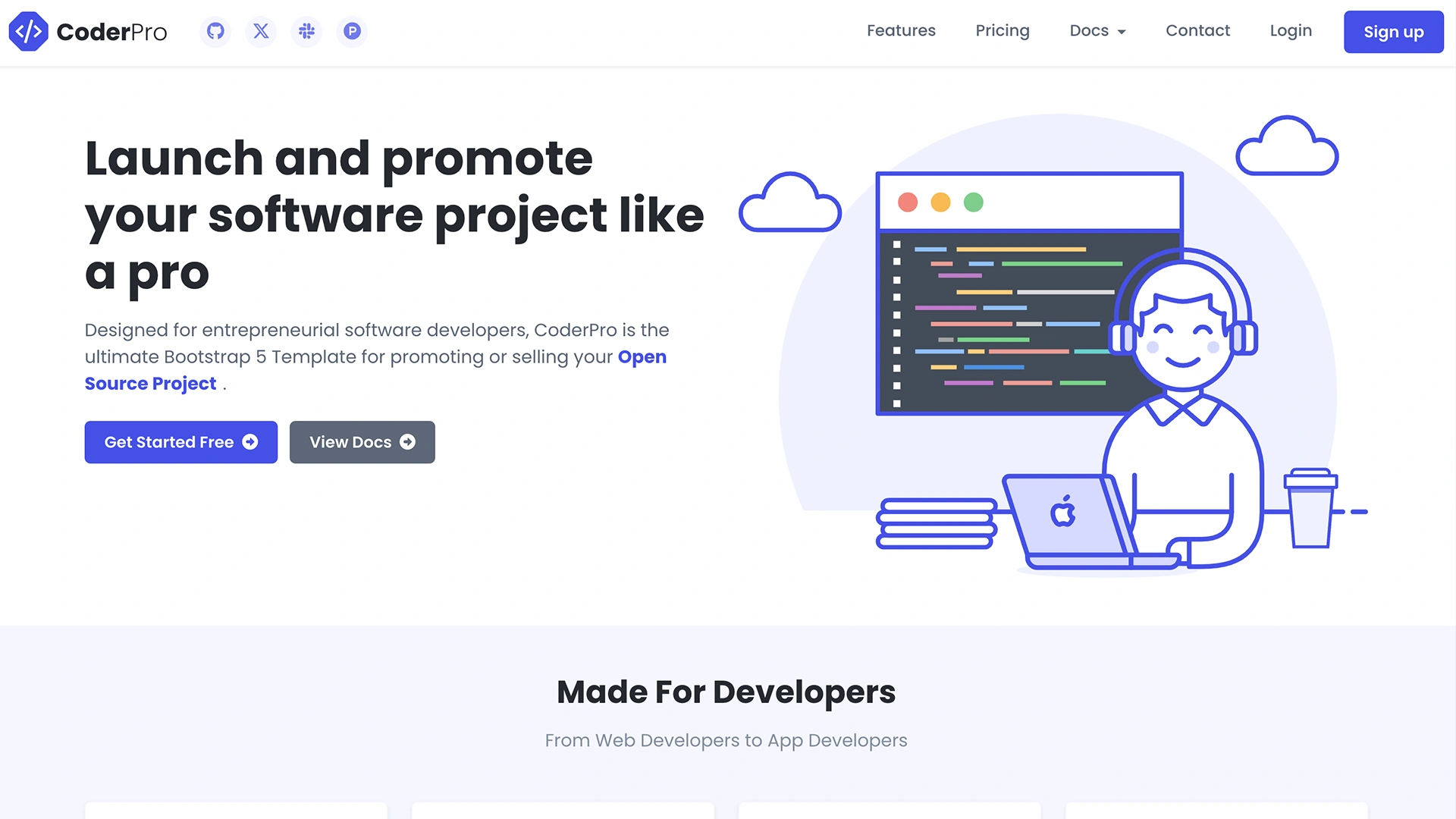 CoderPro - For Software Projects & Products