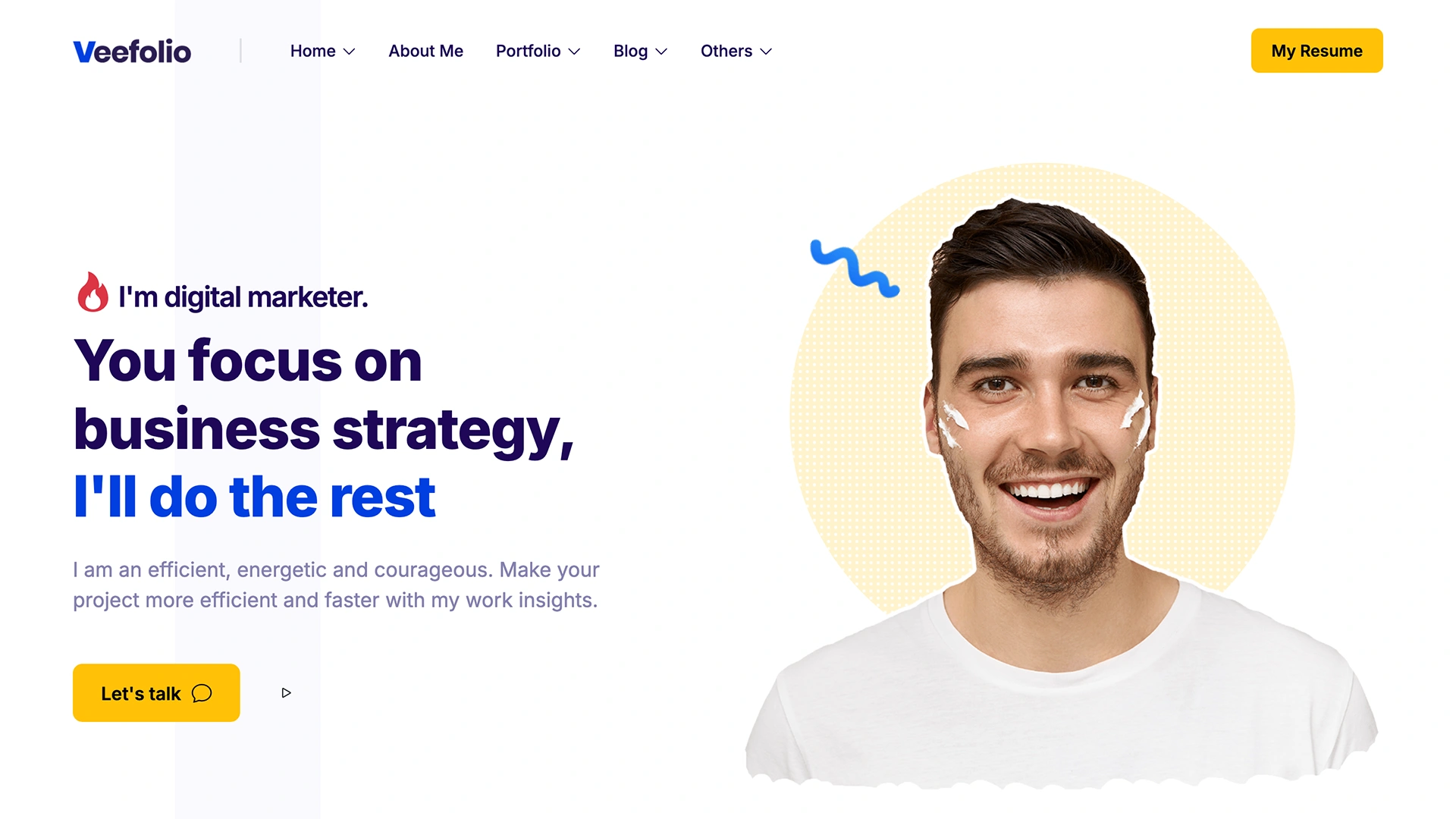 Veefolio - Multipurpose Creative Design & Marketing Template