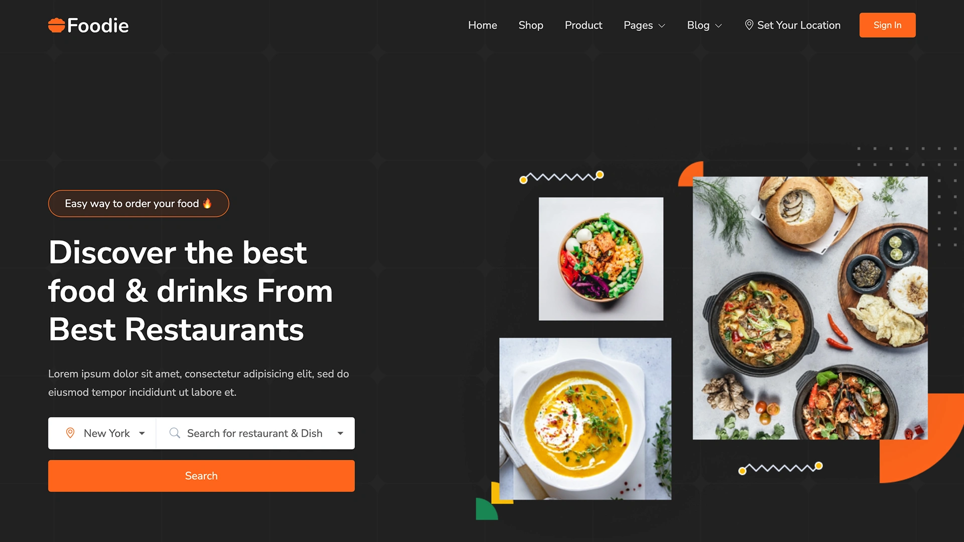 Foodie - Food Directory & Listings