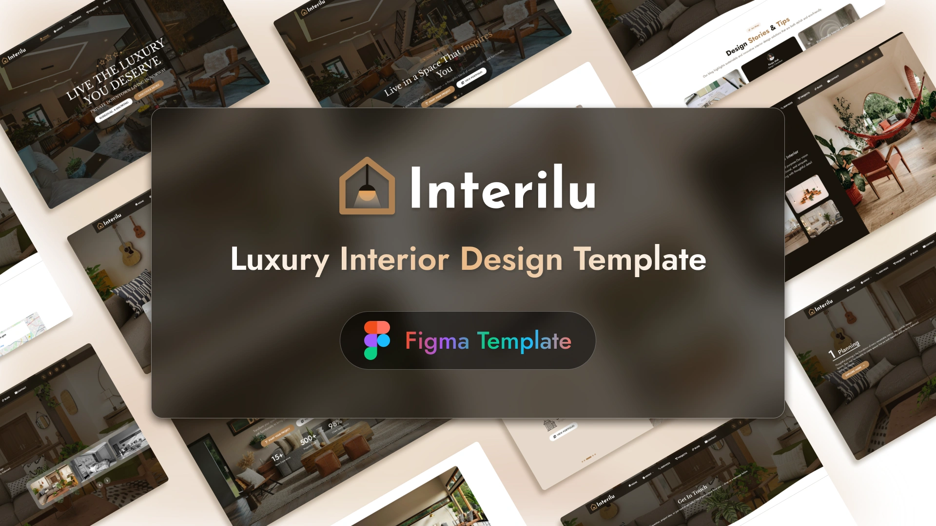 Interilu - Modern Interior Design and Architecture Figma Agency ...