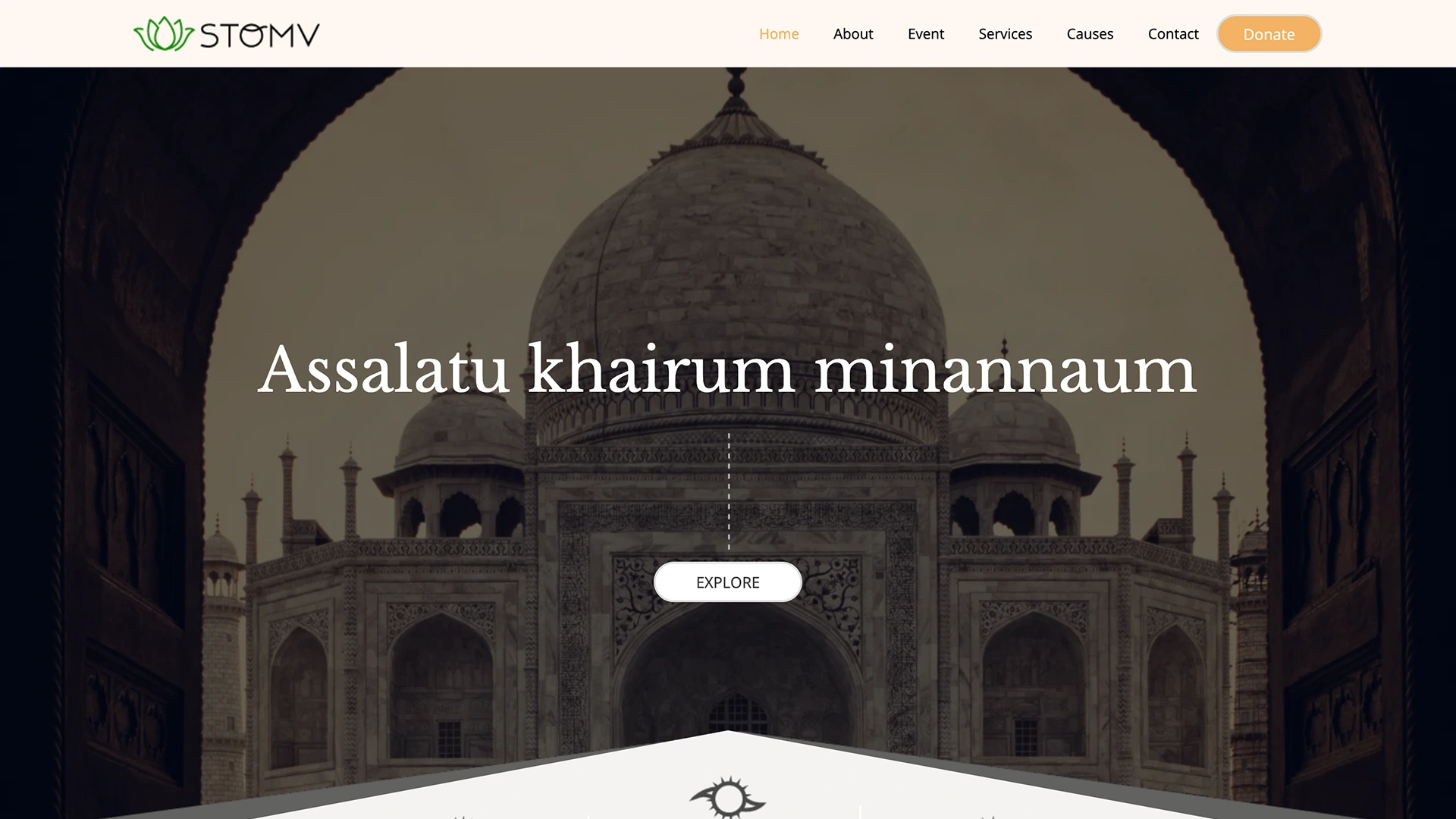 Stomv - Religious Charity Template