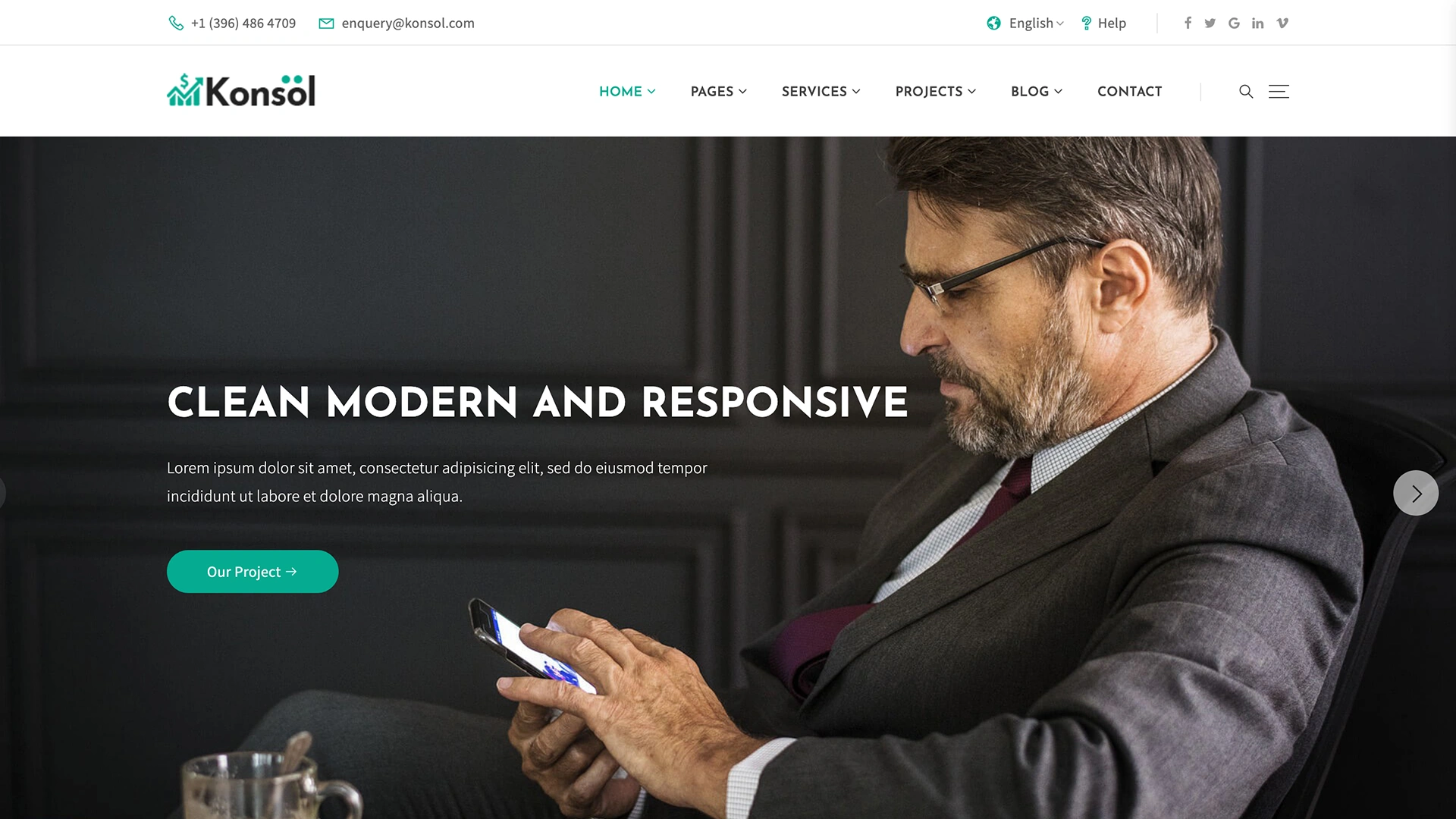 Konsol - Creative Business Template