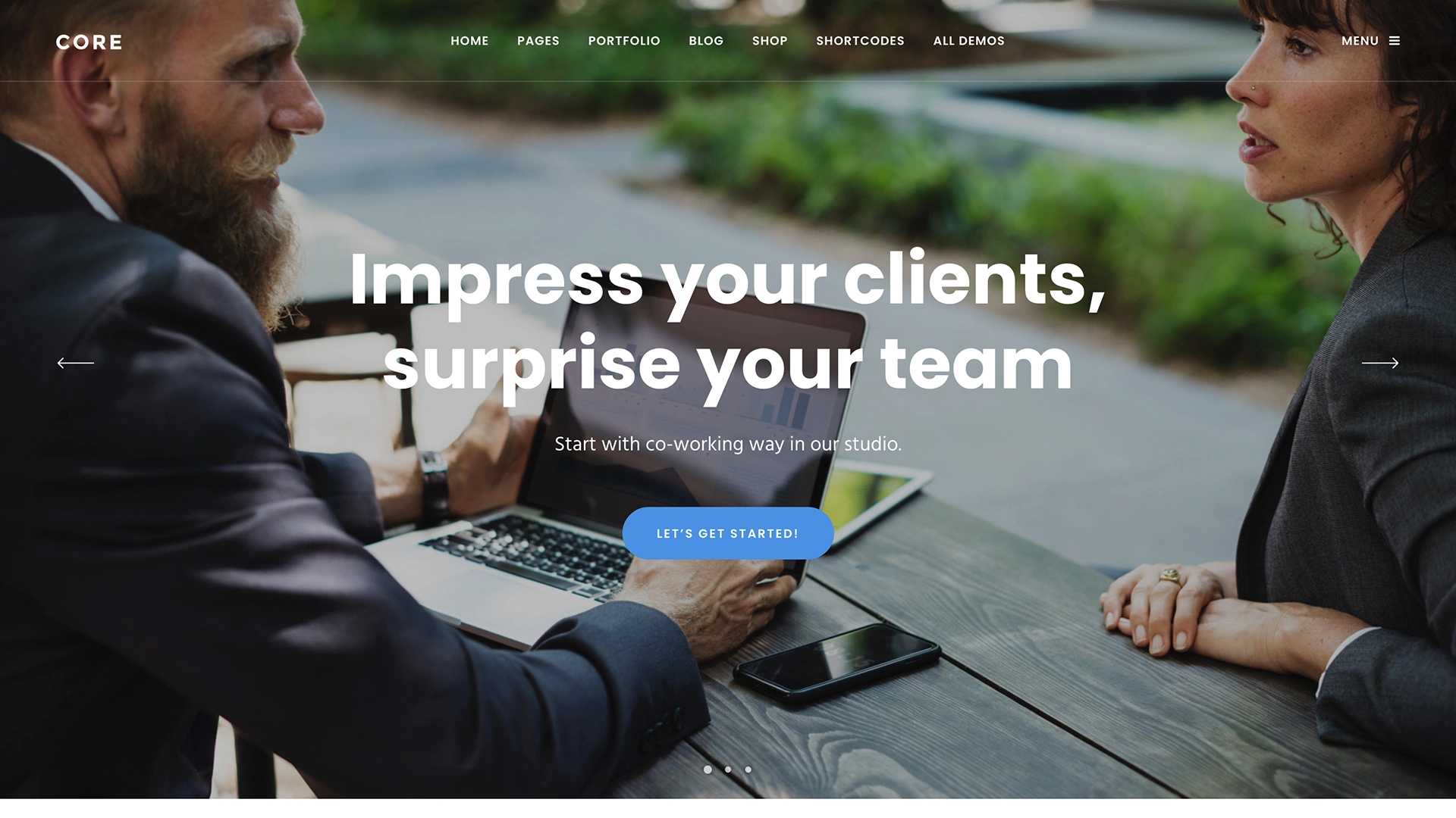 Core - Multipurpose Bootstrap Template