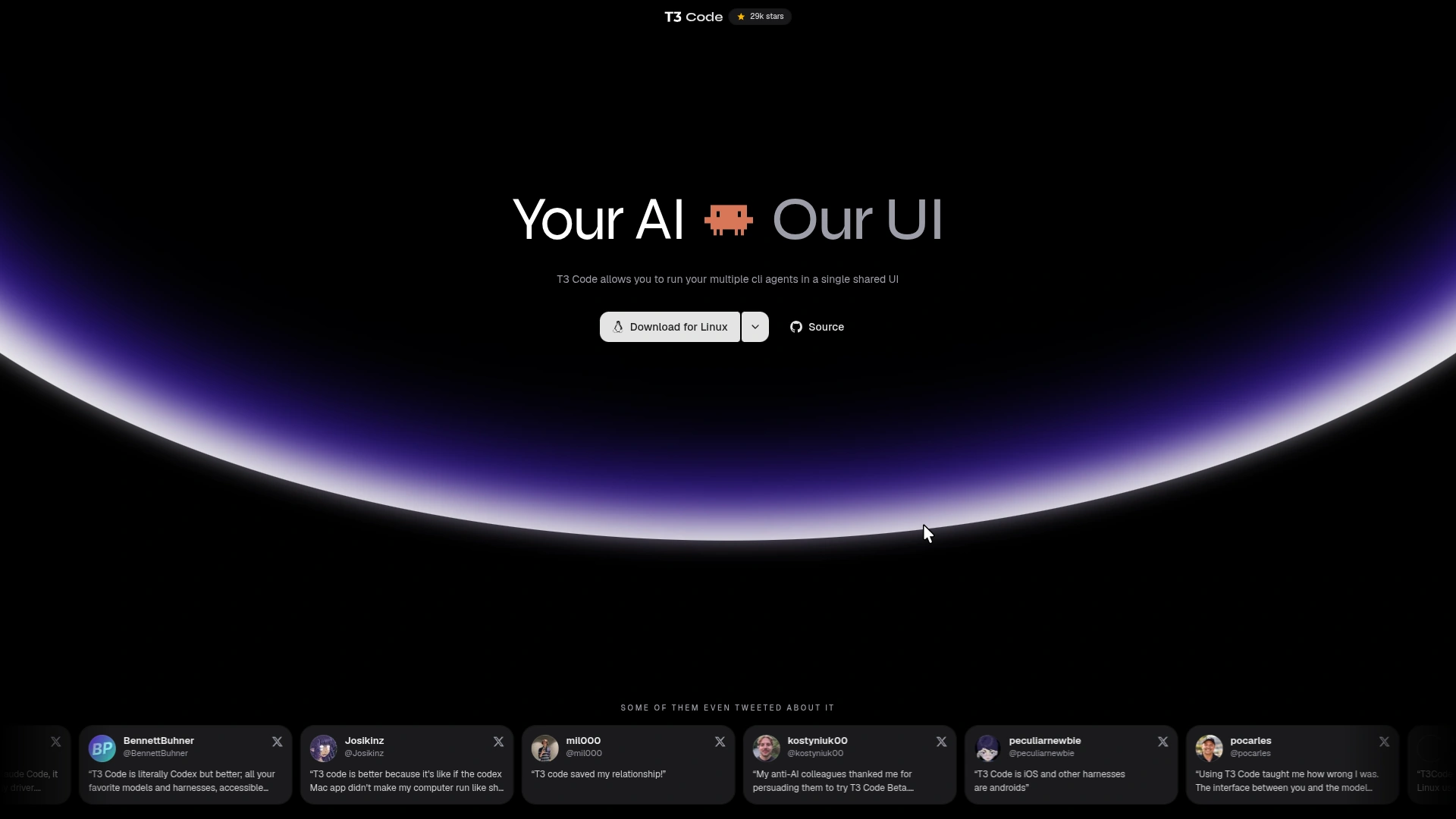 T3Codes - Modern AI Animated Sass Landing Page with Scroll Animations