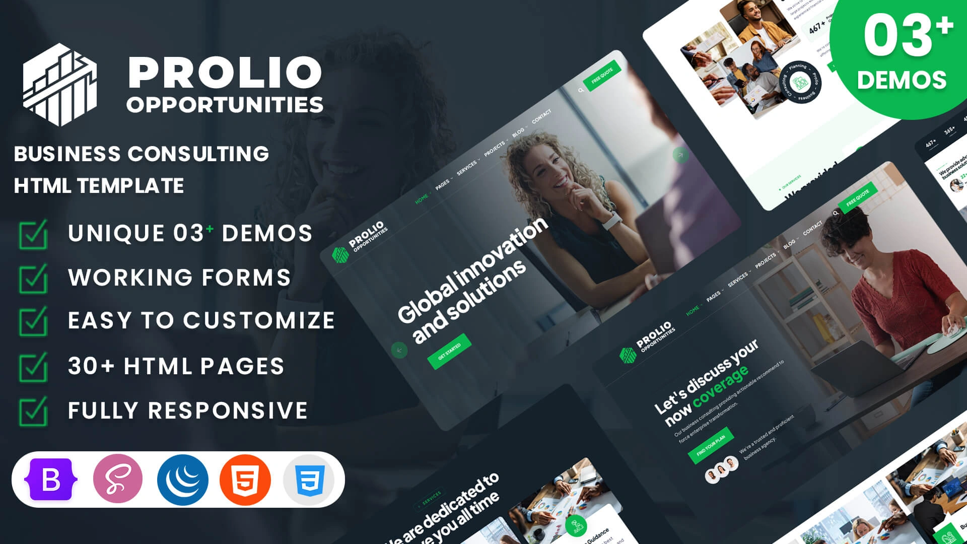Prolio - Business Consulting HTML Template