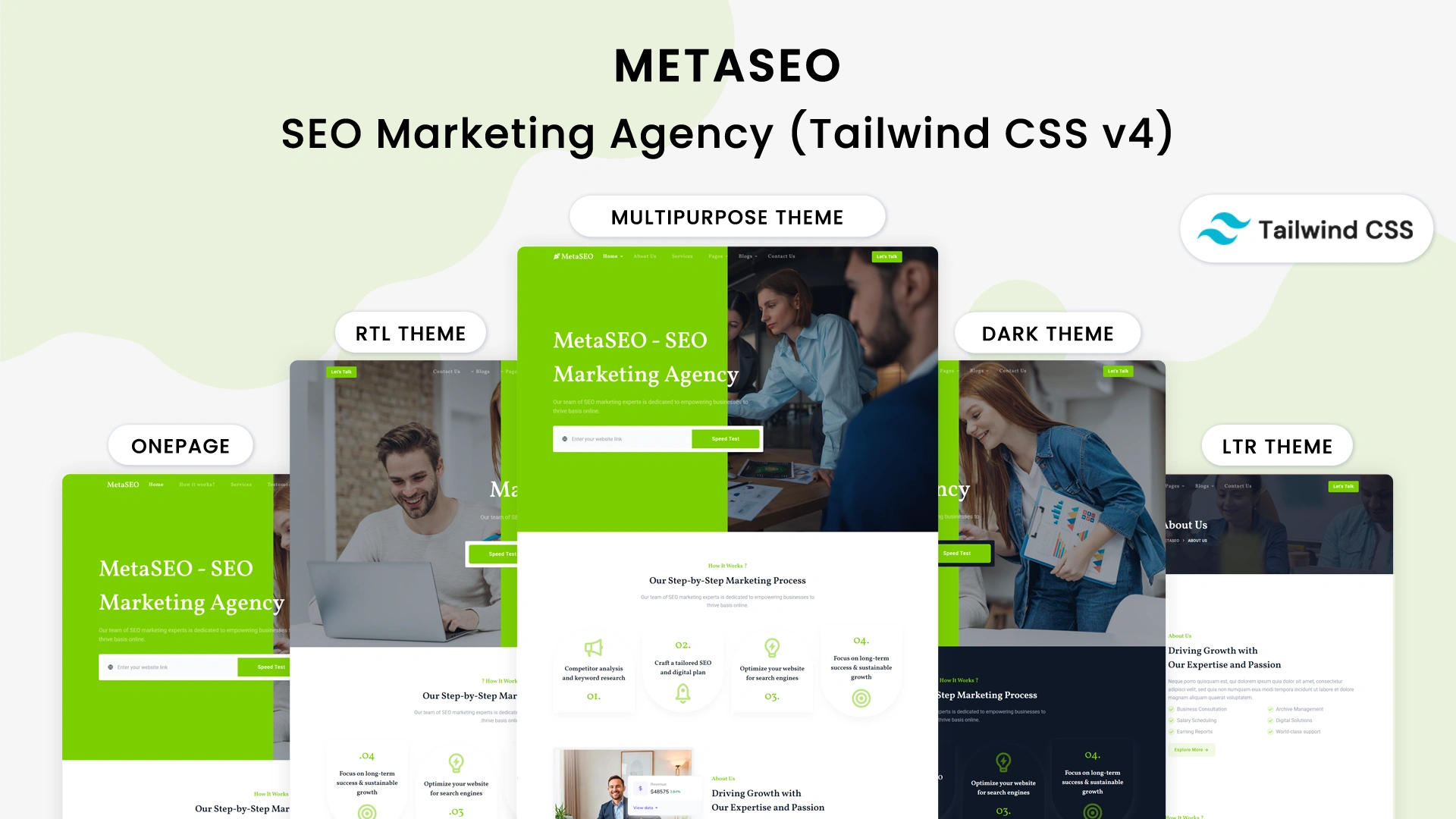 MetaSEO - SEO Marketing Agency Template