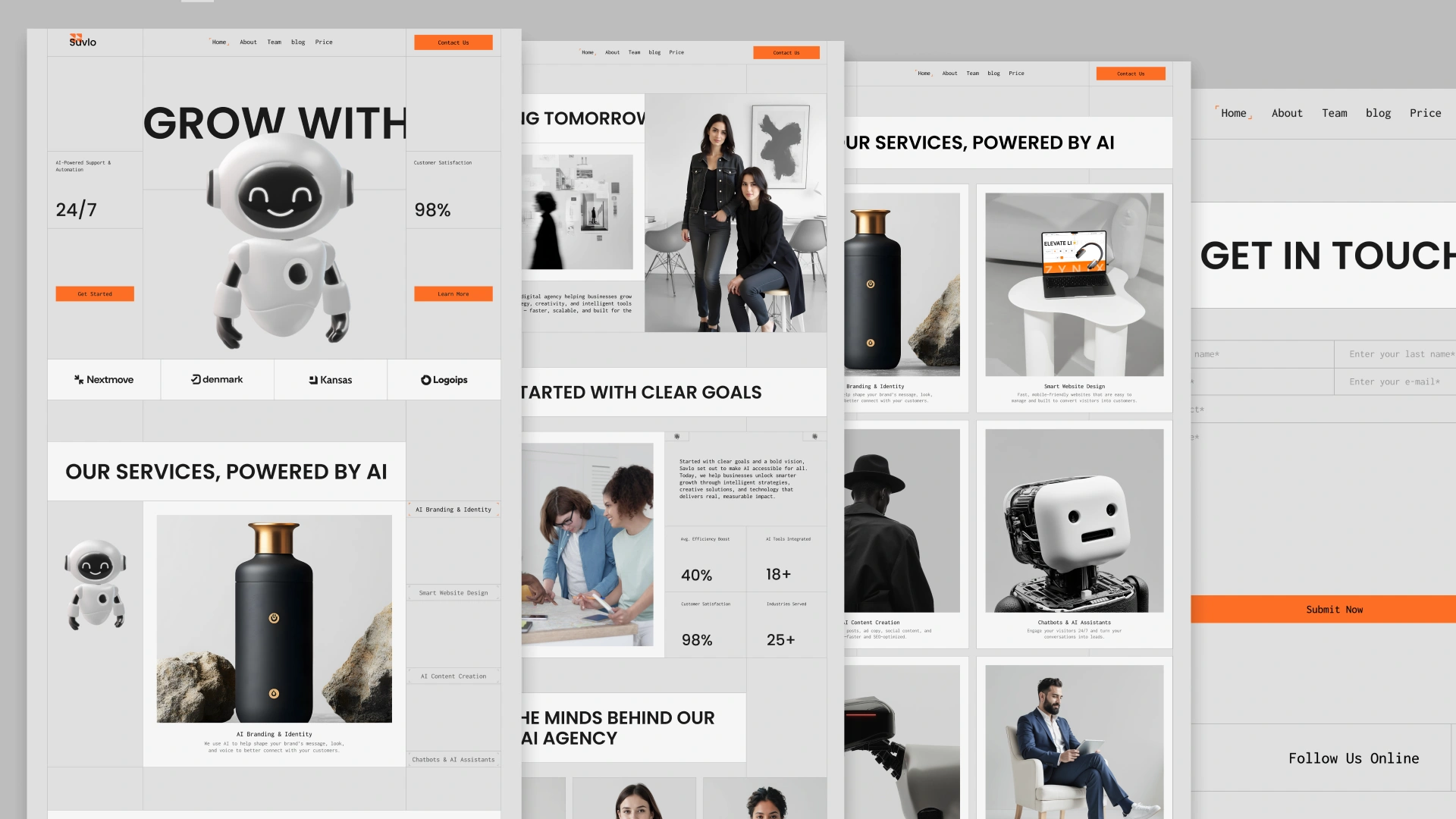 Savlo - Modern Portfolio Framer Template