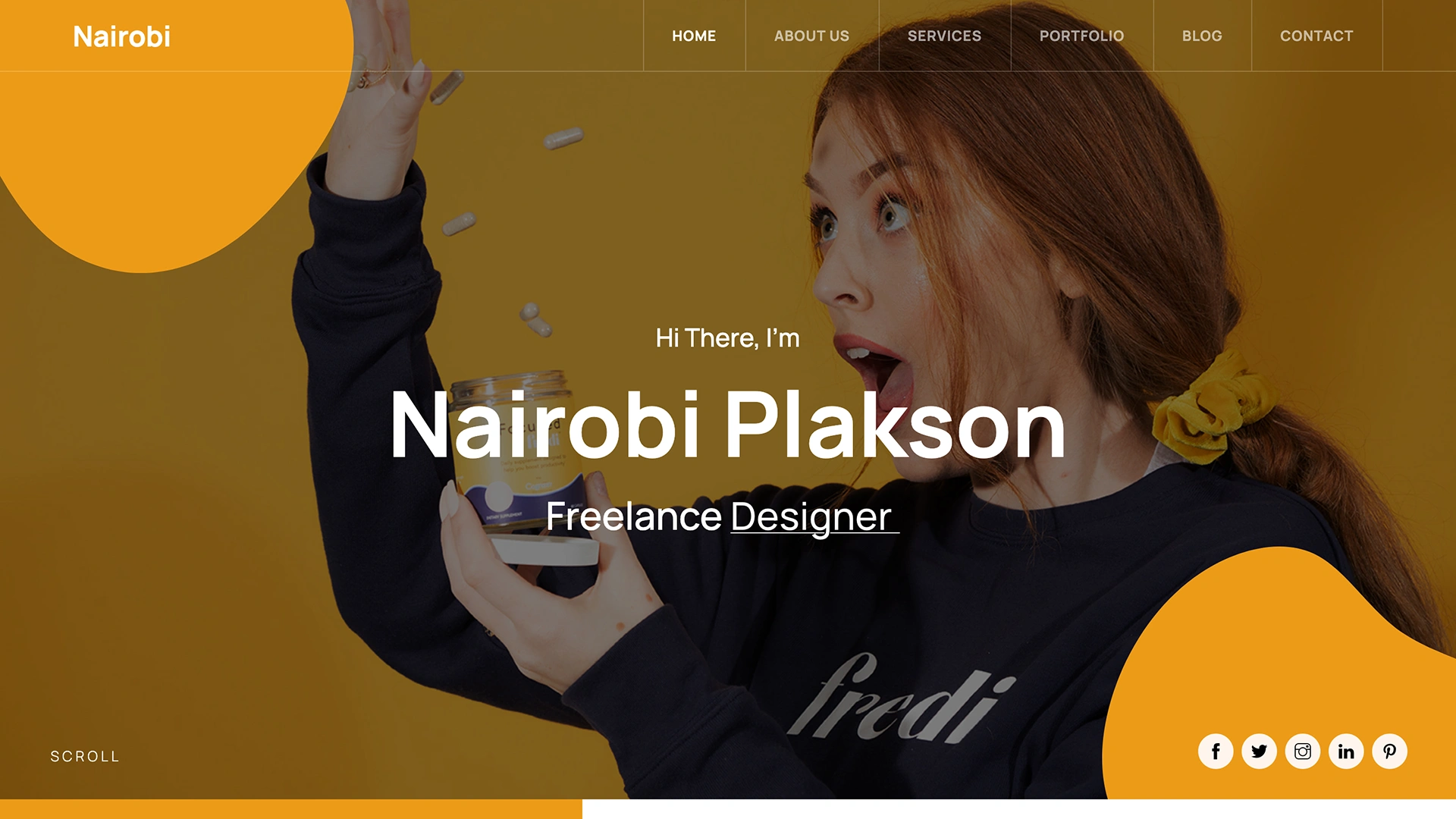 Nairobi - Bootstrap 5 Personal Portfolio