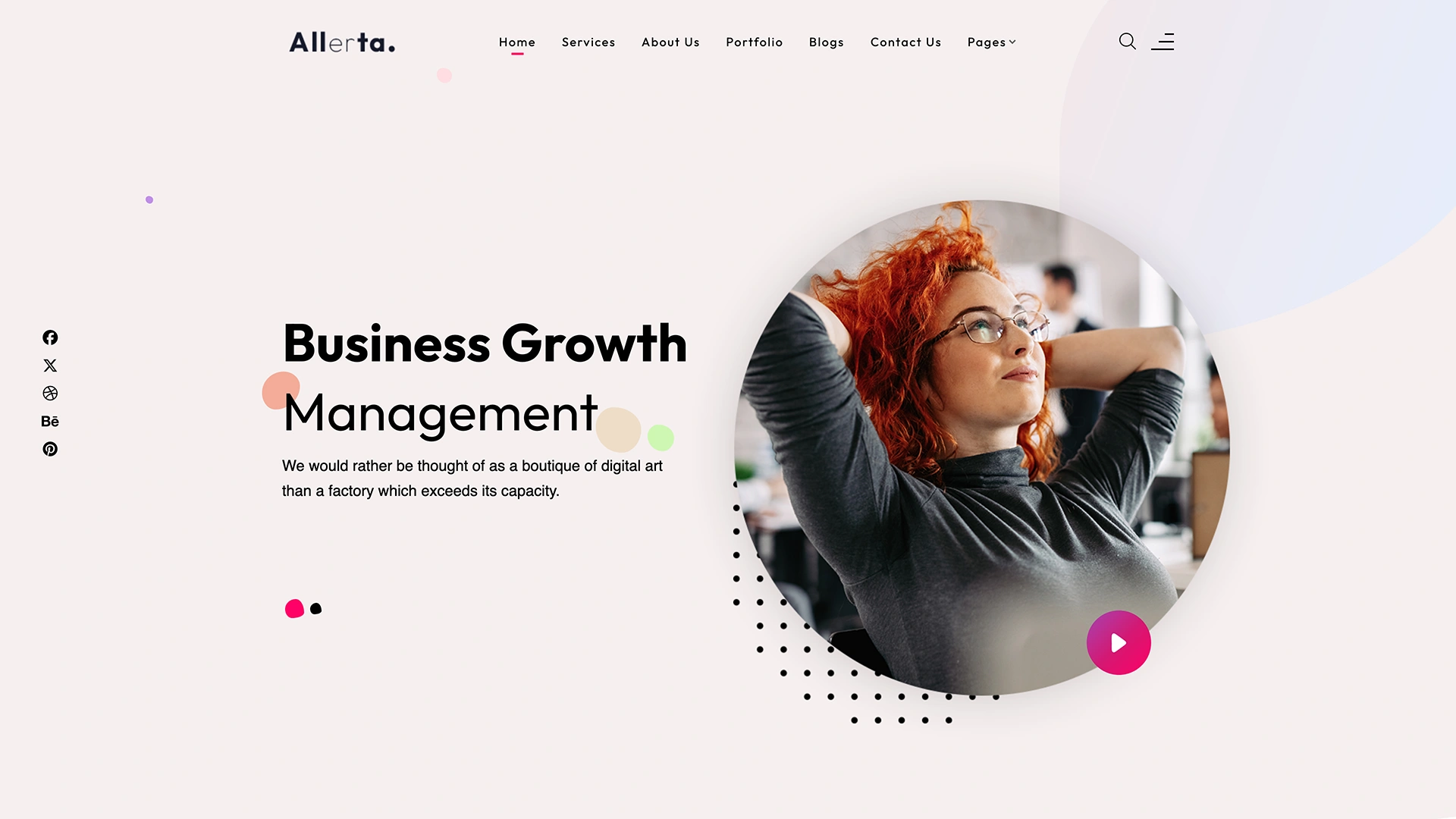 Allerta - Creative Solutions and Business HTML Template