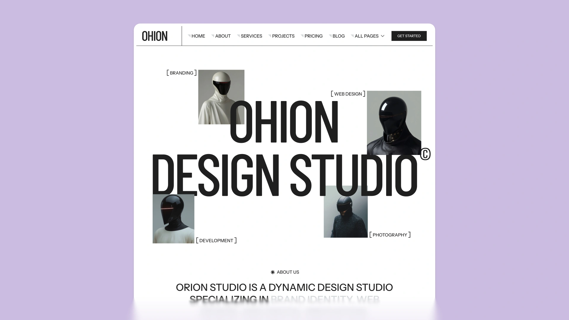 Ohion - Design Studio & Creative Agency HTML Template