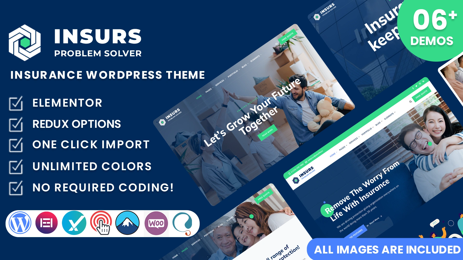 Insurs - Insurance WordPress Theme