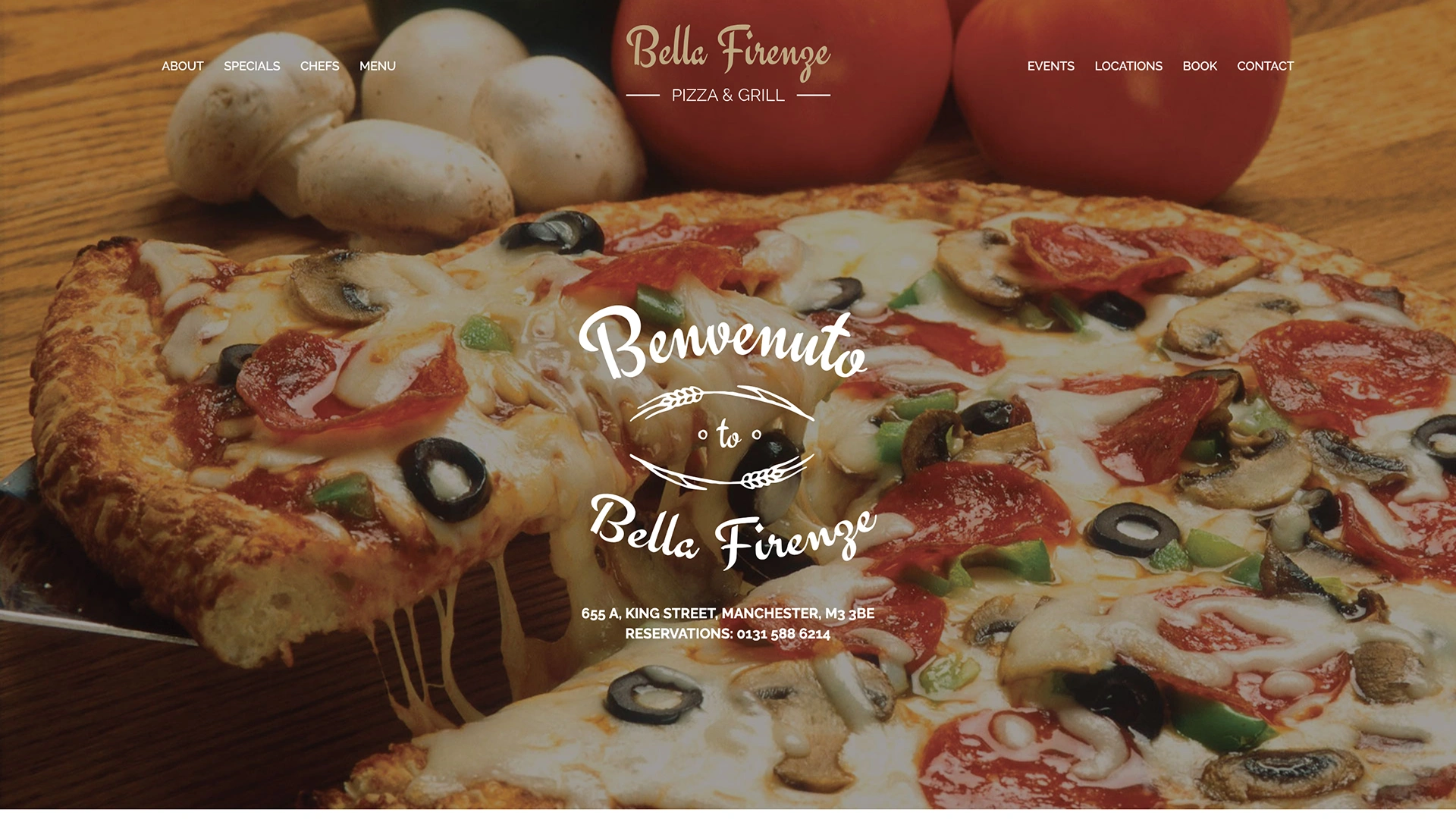 Bella Firenze - Restaurant Template