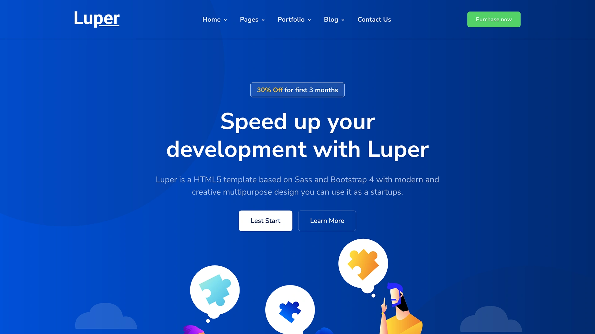 Luper - Startup Agency and SaaS Template