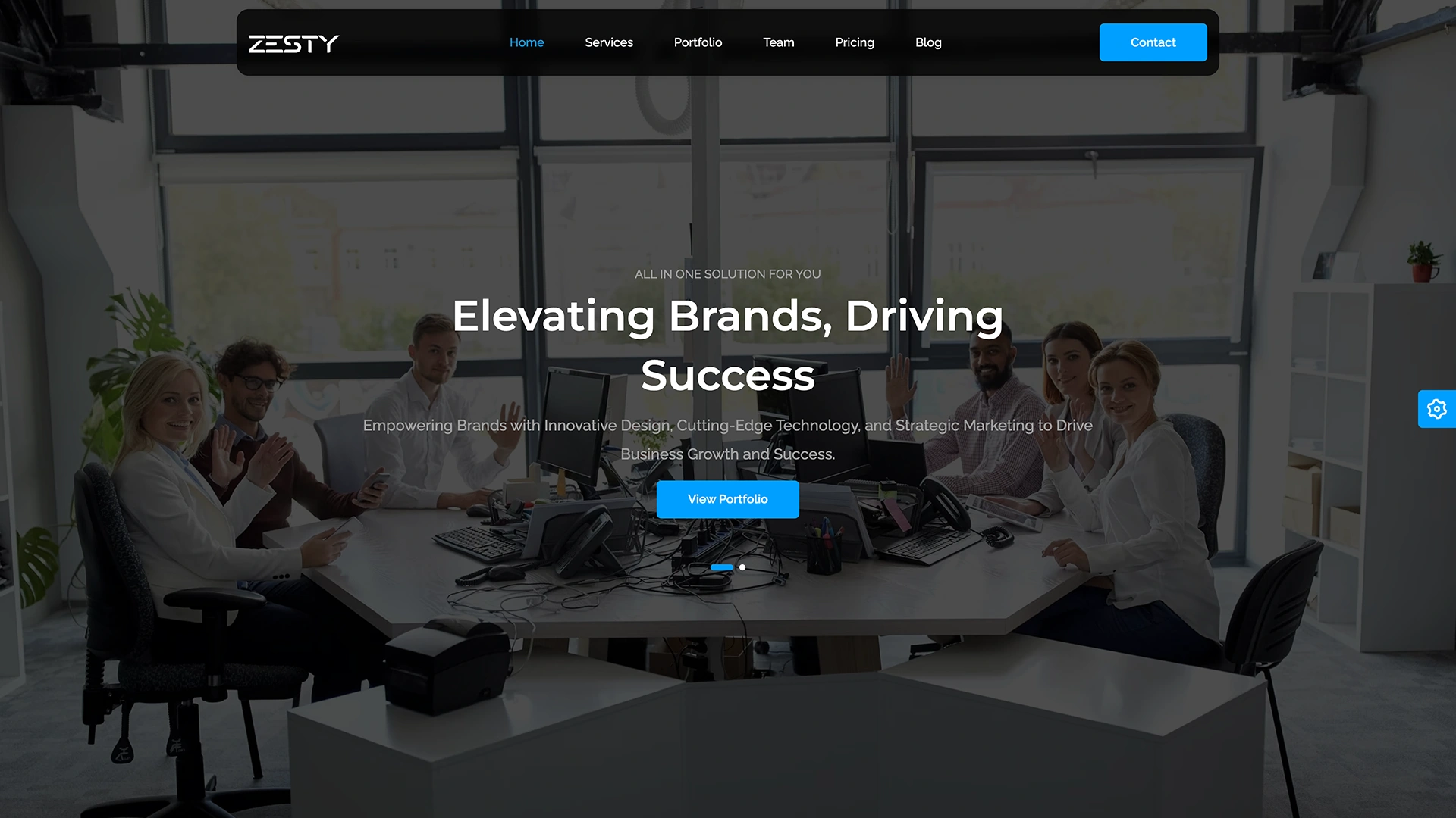 Zesty - Bootstrap 5 SaaS & Agency Landing Template + LTR & RTL + Light & Dark