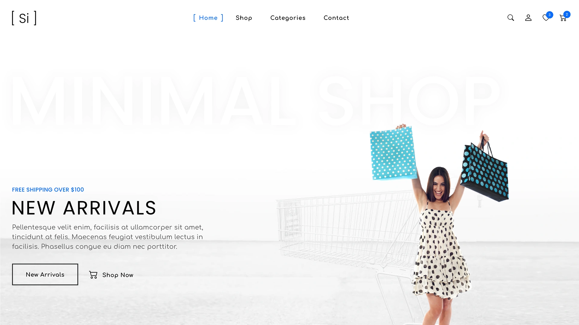 Si - Minimal Shop eCommerce Template