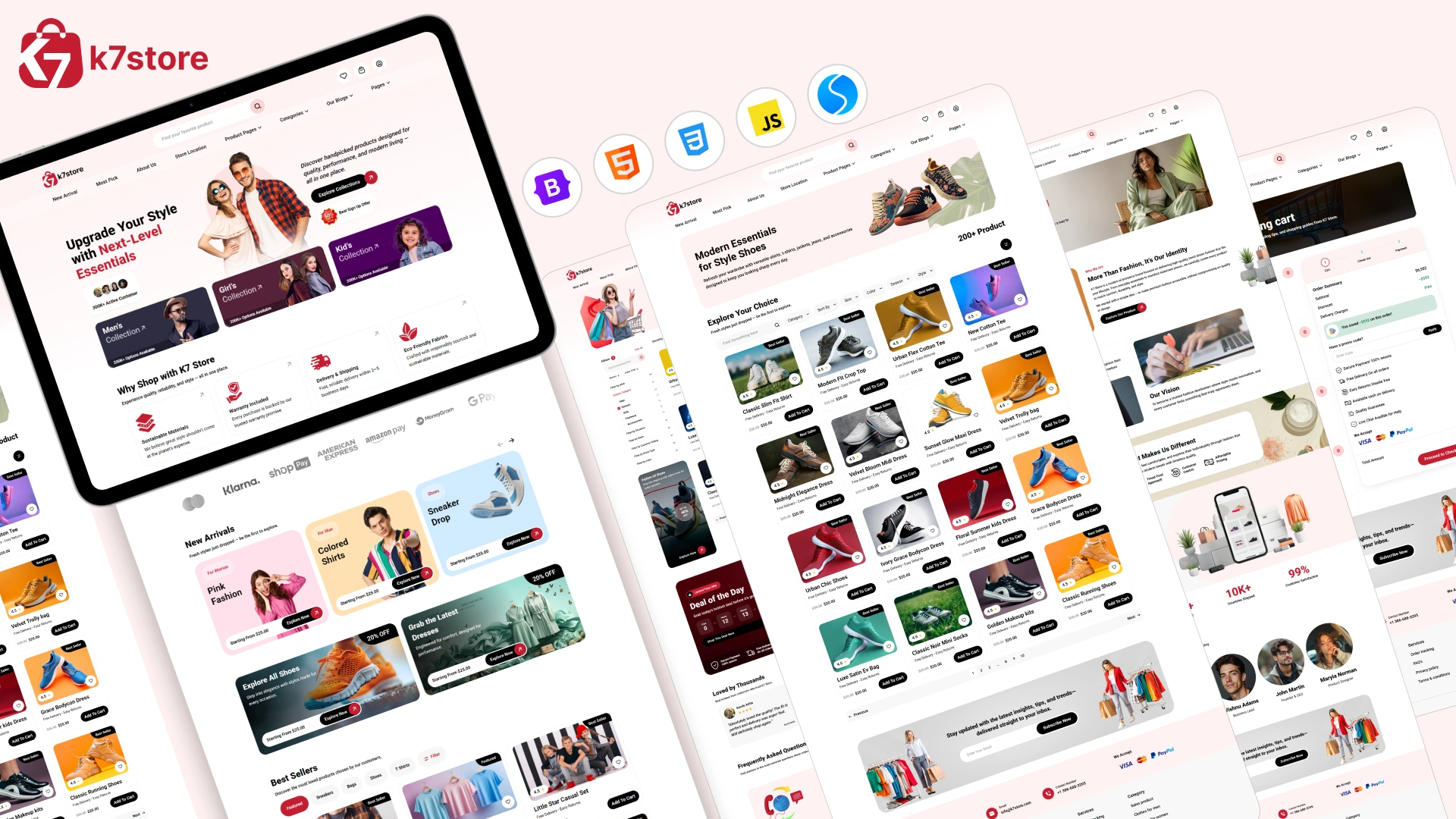 K7Store - Premium Multipurpose Fashion & Apparel eCommerce HTML5 Template
