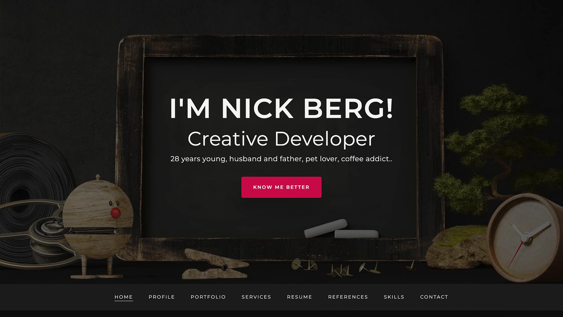 BERG - Creative Resume Template