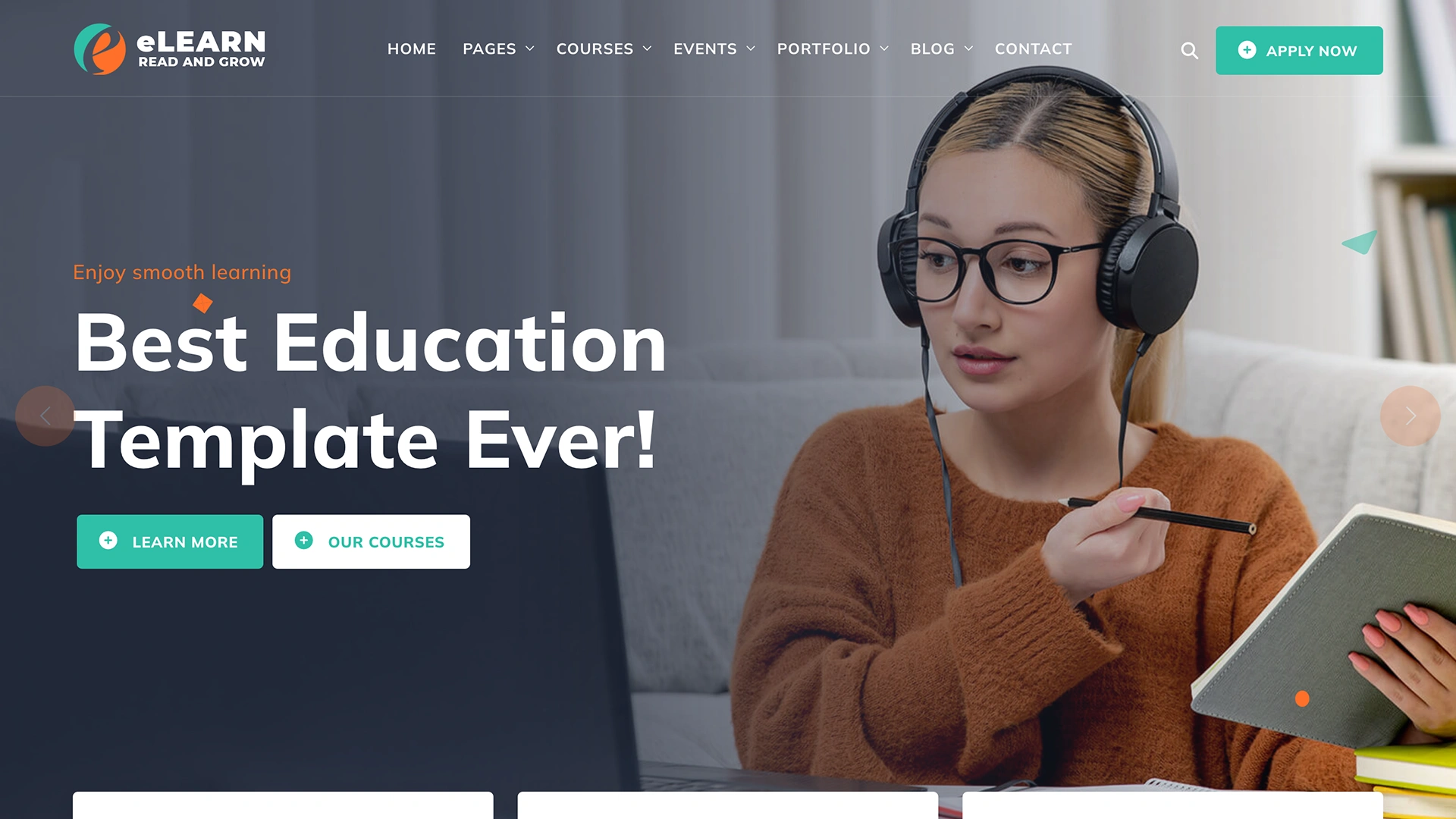 eLearn - Online Education Learning Template
