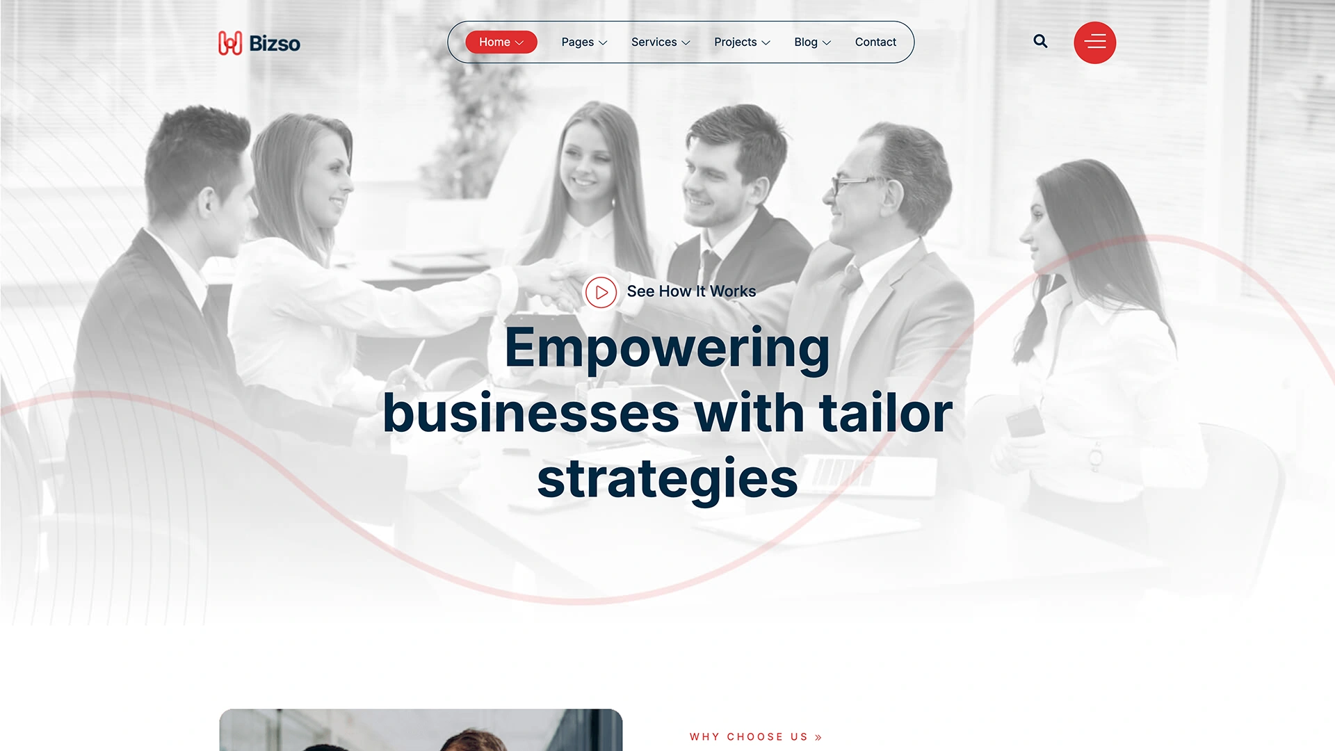Bizso - Business Consulting HTML5 Template