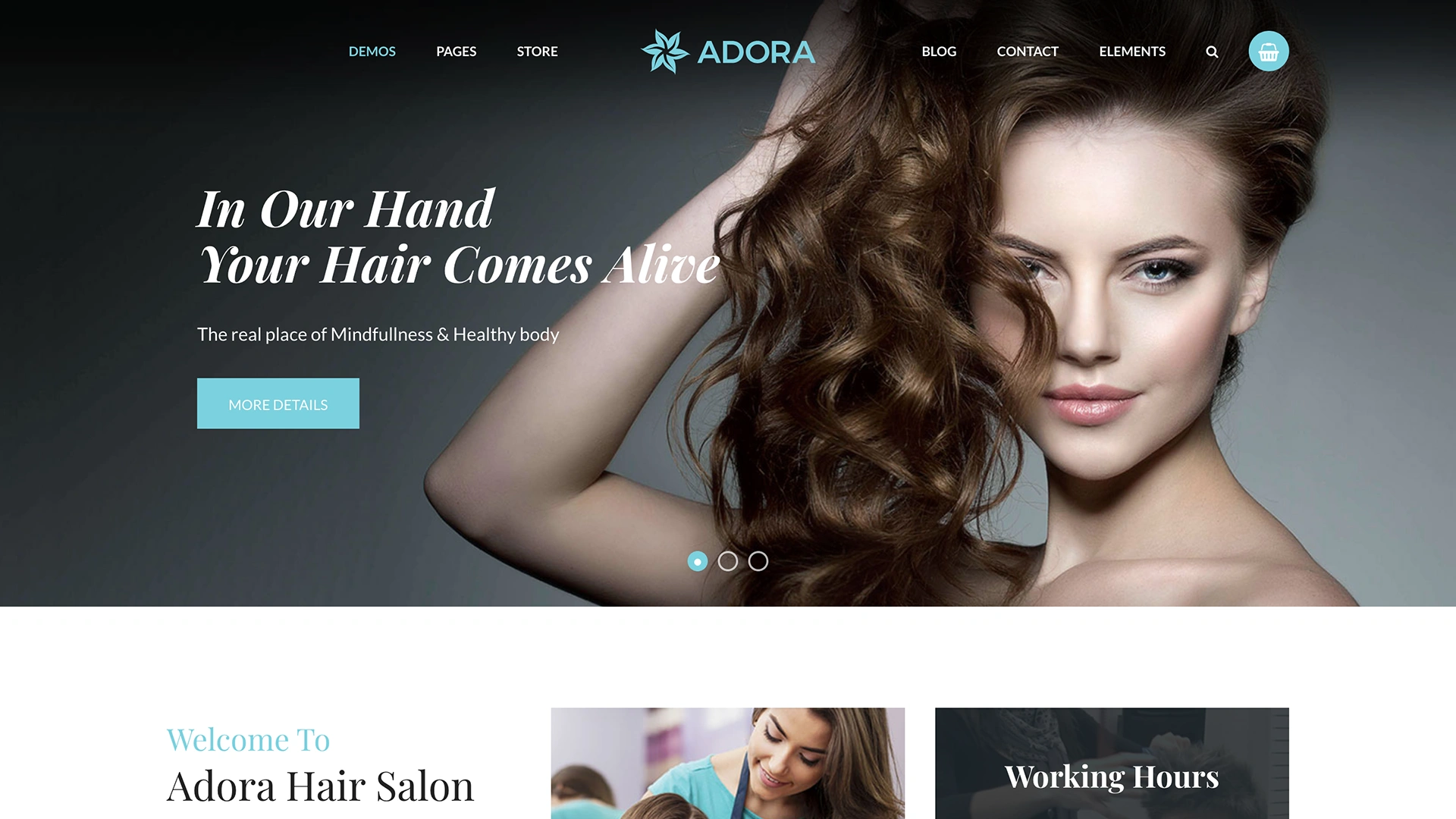Adora - Beauty Spa & Massage Salon Template