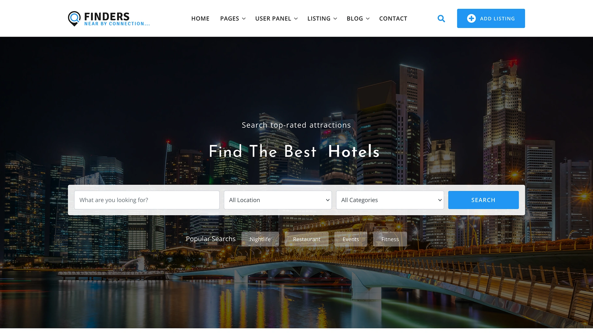 Finders - Directory Listing Template