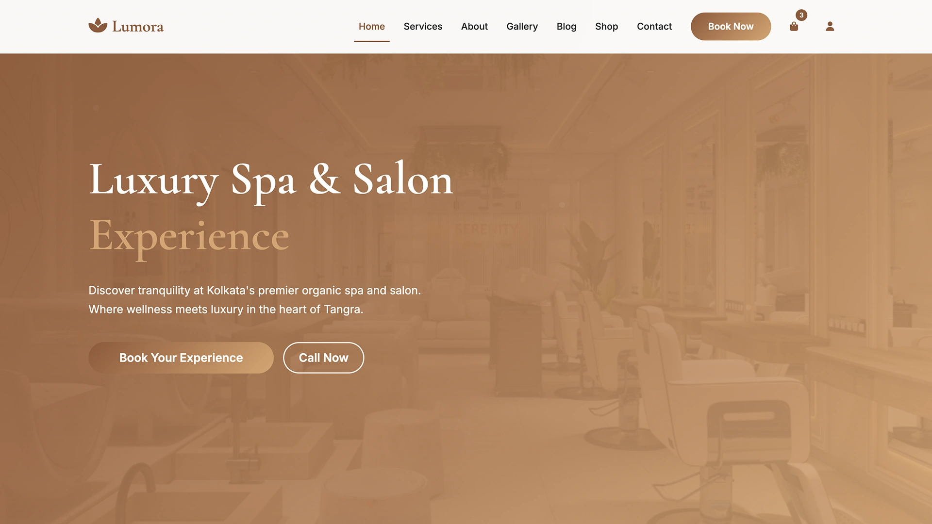 Lumora - Luxury Spa & Salon HTML Bootstrap Template