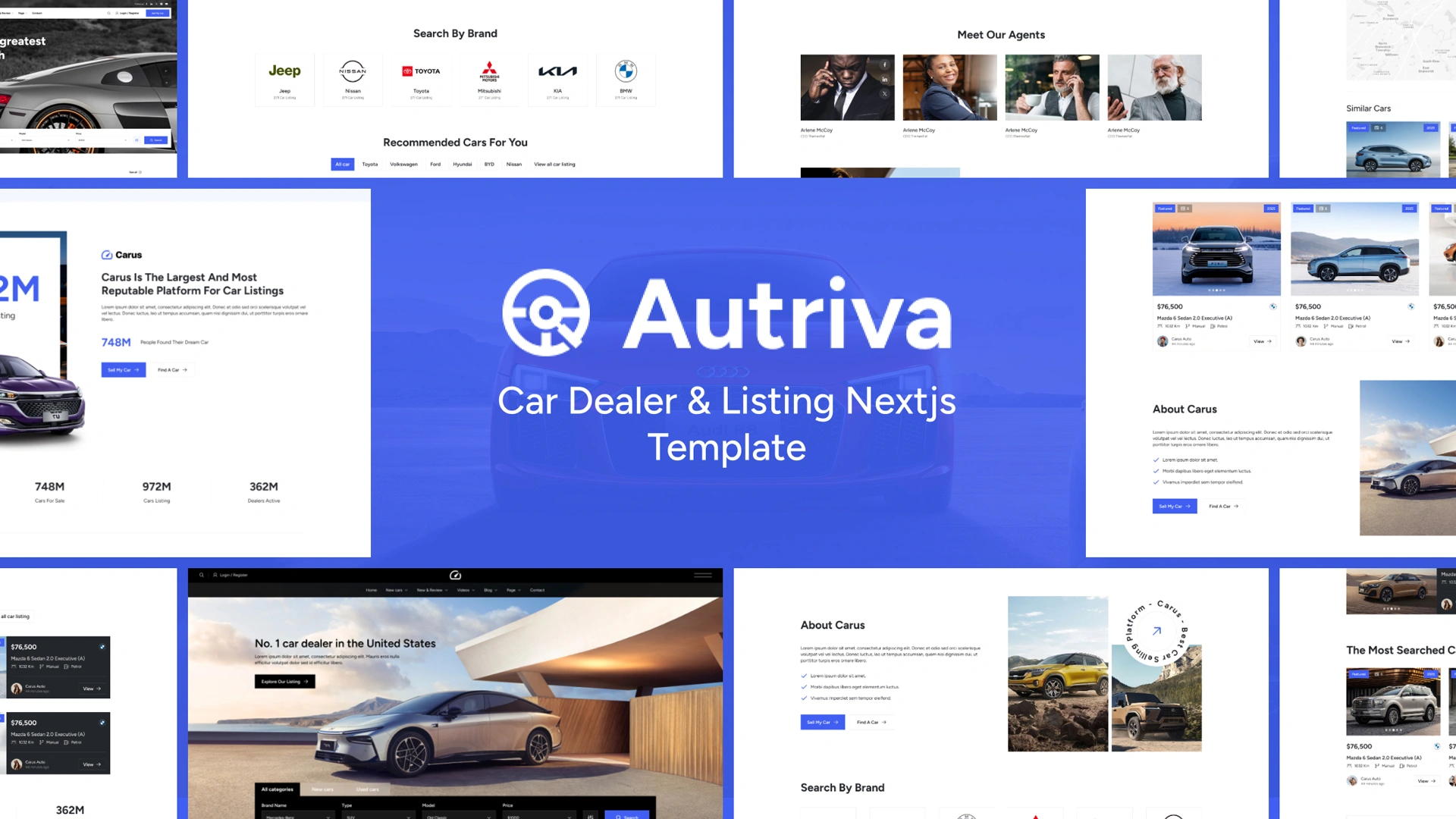 Autriva - Car Dealer & Listing Next.js Template
