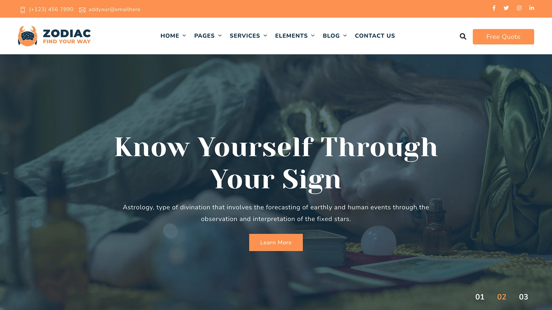 ZodiacPro - Astrology & Horoscope Template
