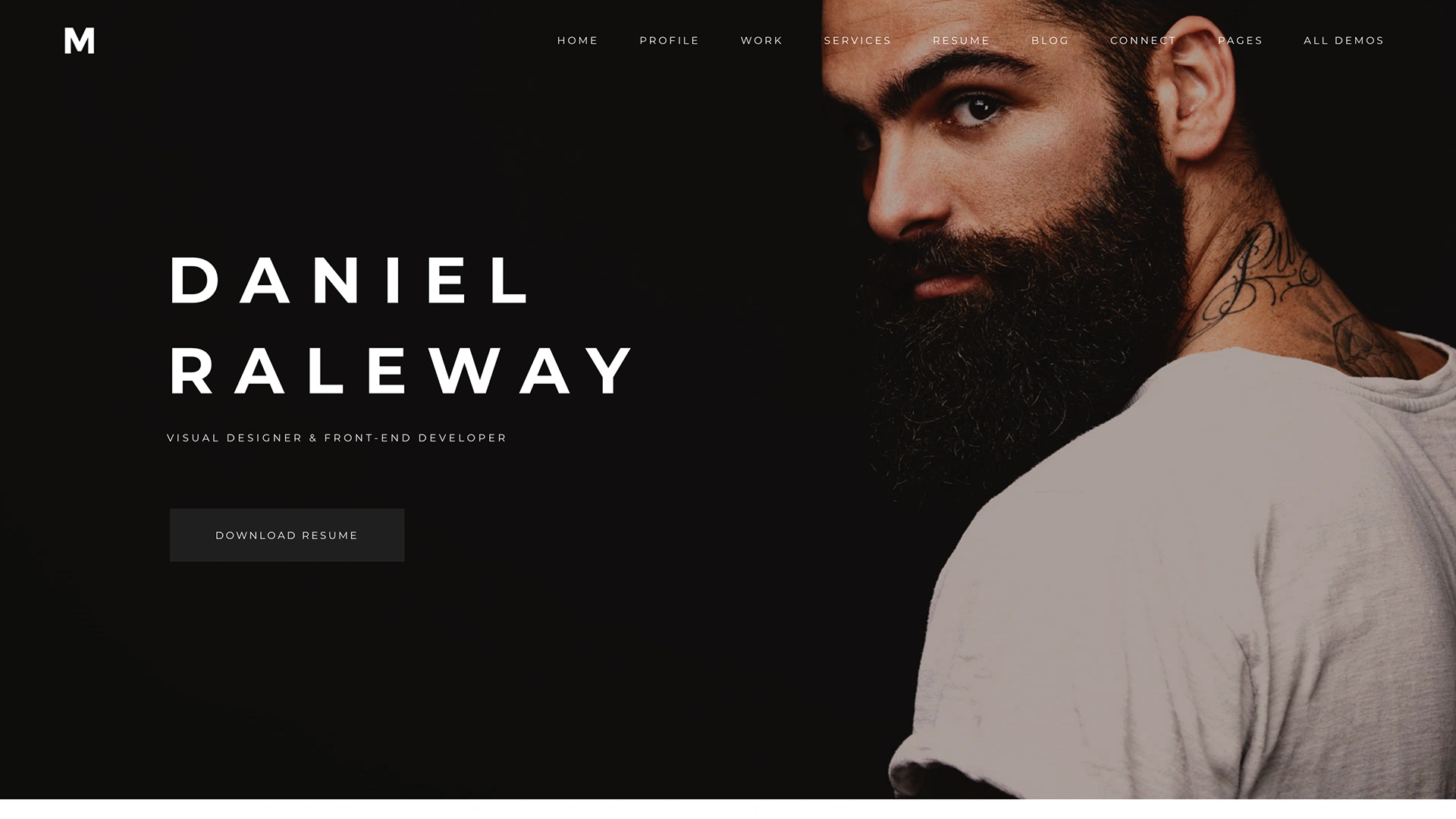 MStone - Bootstrap Resume & Portfolio Template