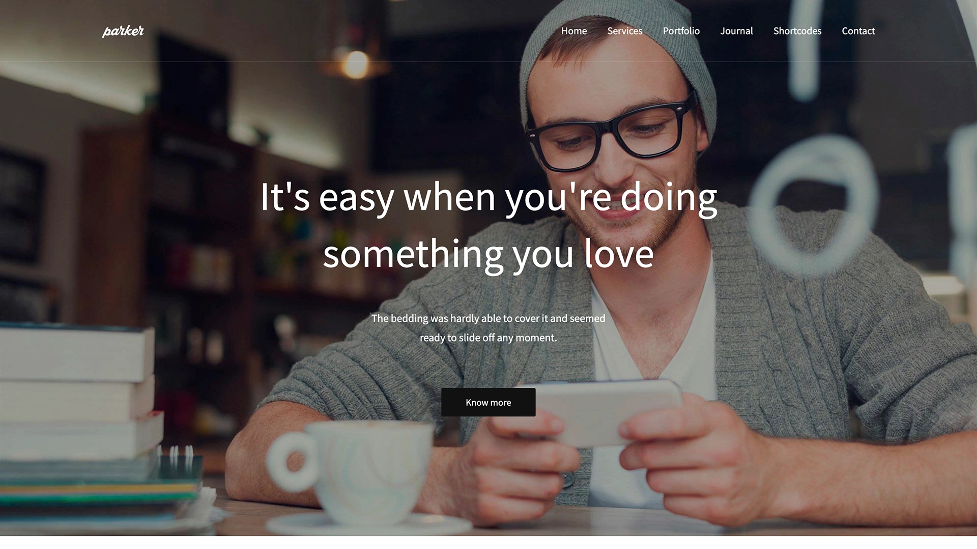 Parker - Responsive Resume & Portfolio Template
