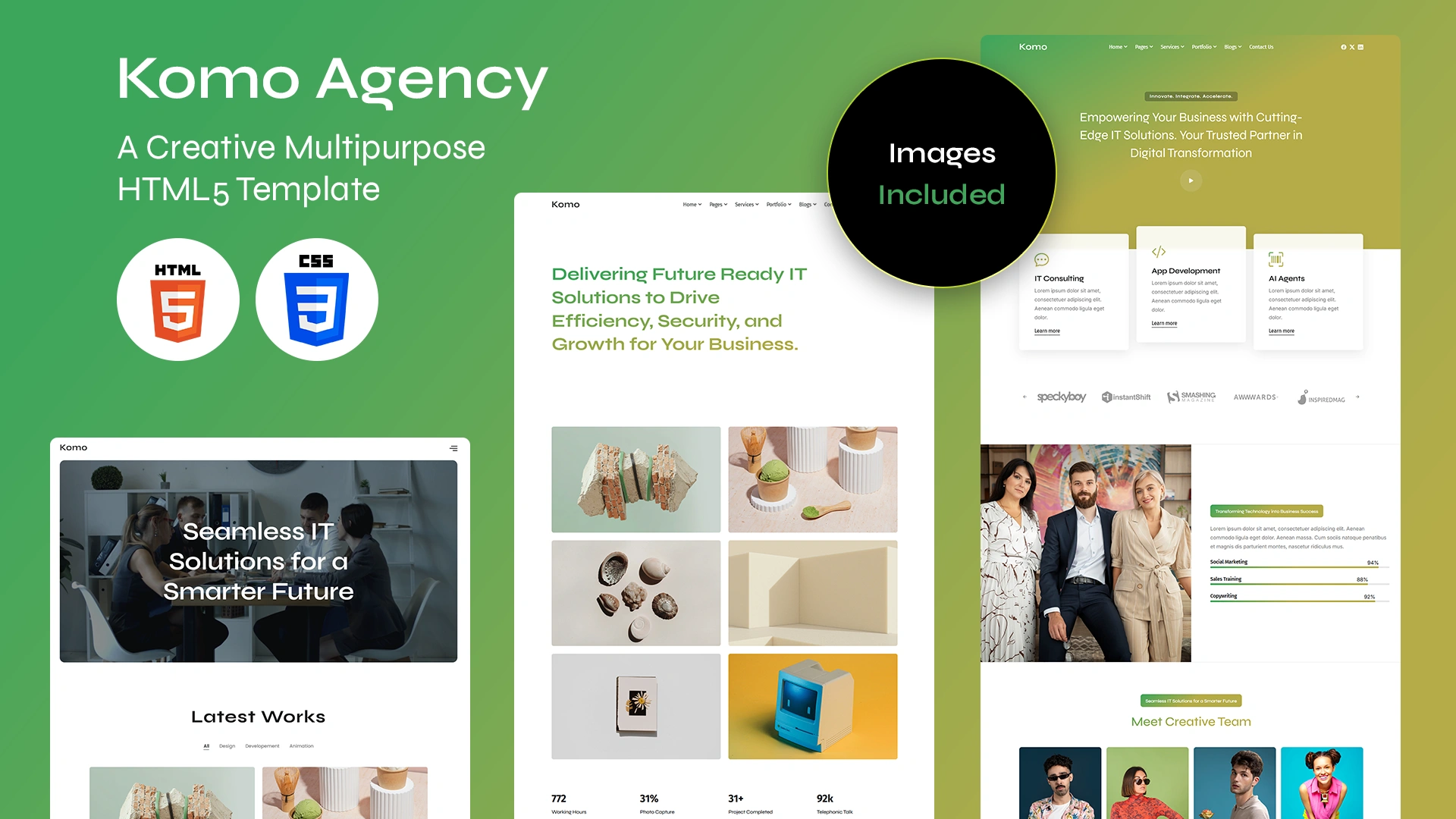 Komo - Multipurpose Creative HTML Template