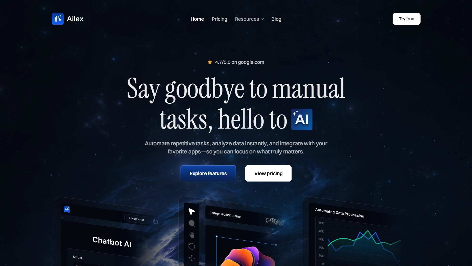 Ailex - AI, SaaS, Technology & Startup Framer & Figma Template