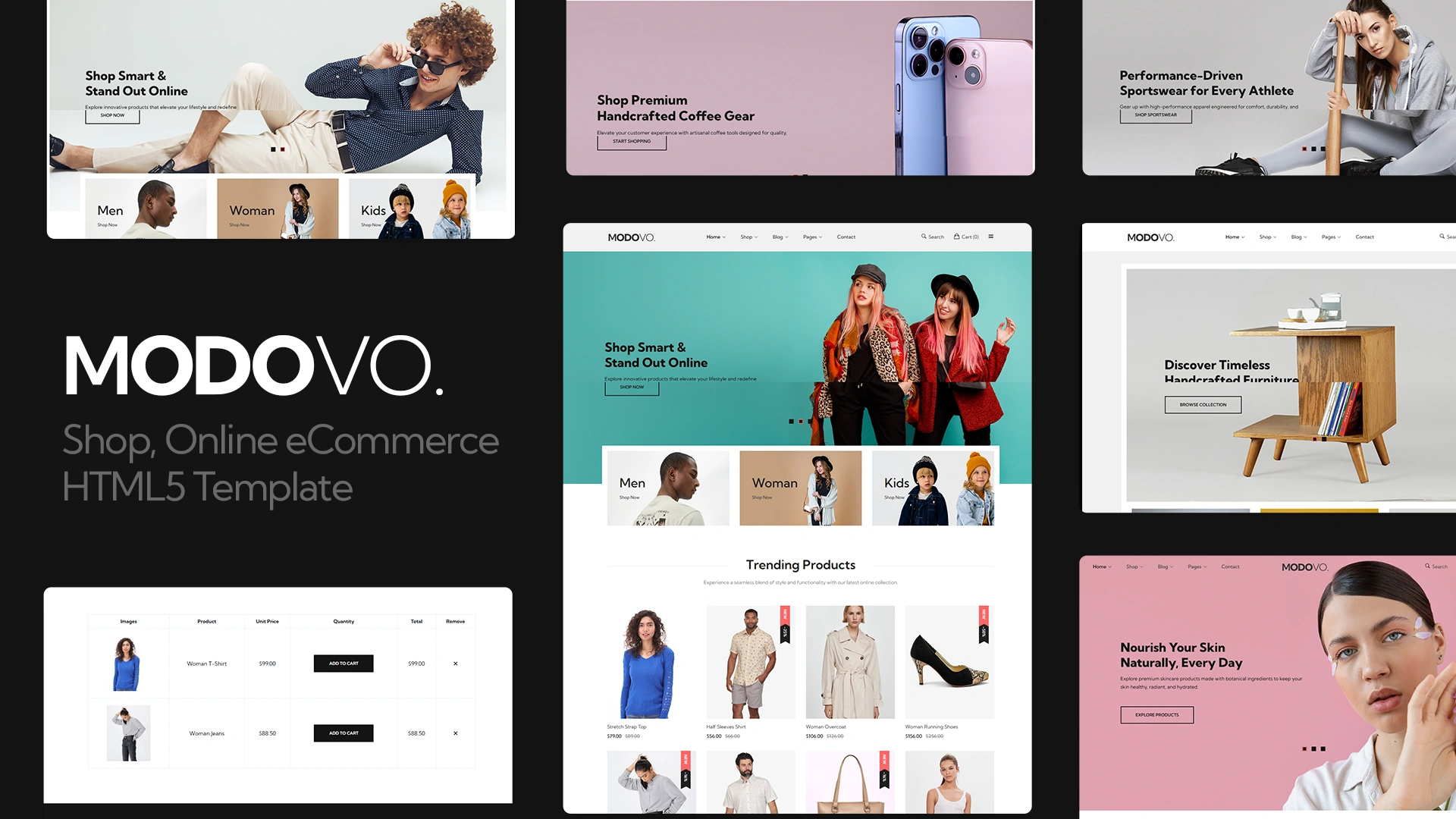 Modovo - Shop & eCommerce HTML Template