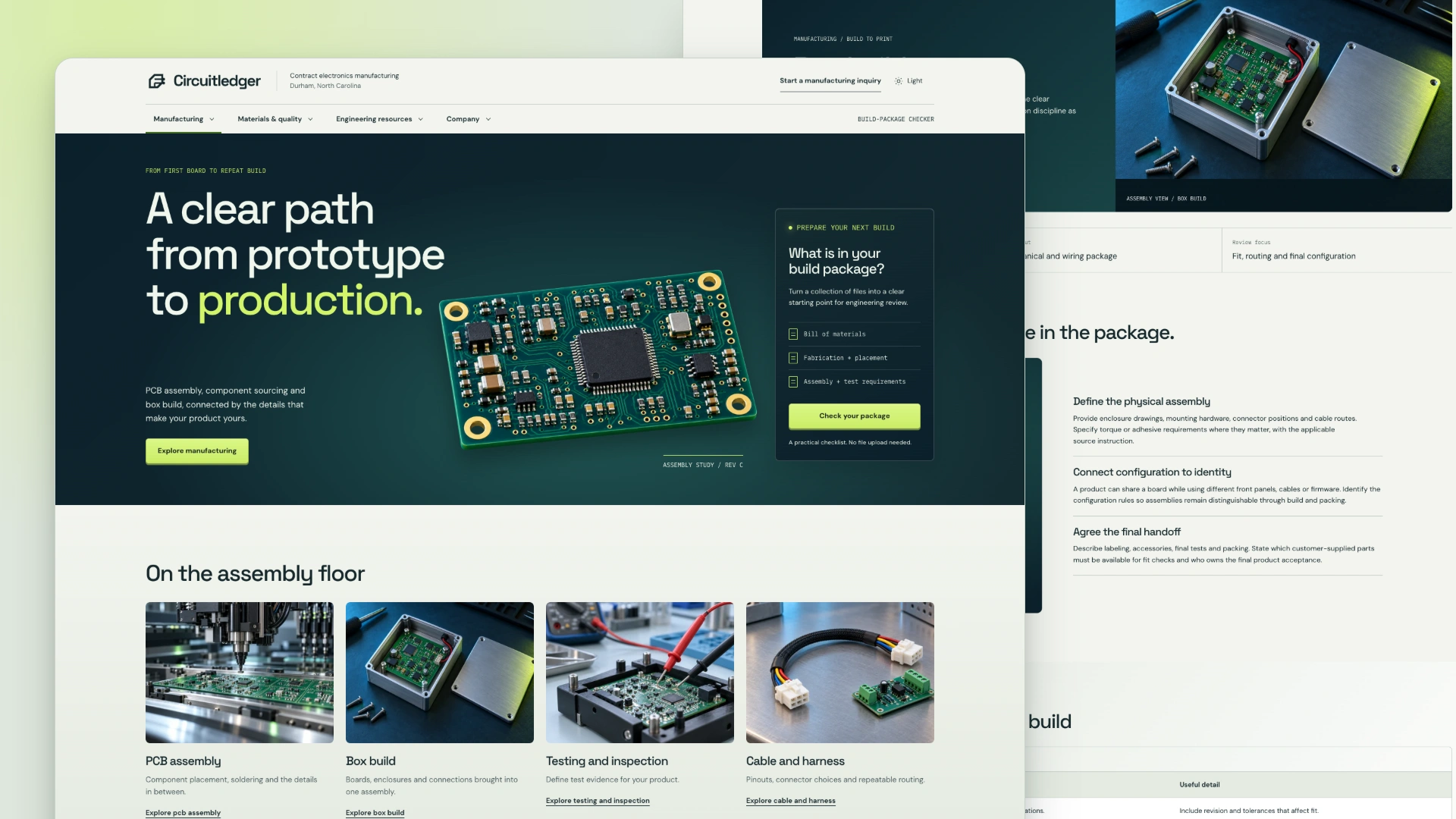 Circuitledger - Electronics Manufacturing HTML Website Template