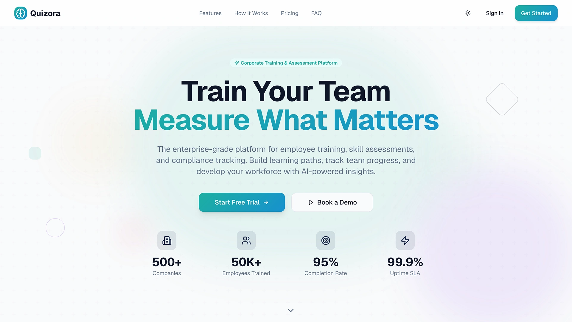 Quizora - AI-Powered Quiz & Learning SaaS Platform