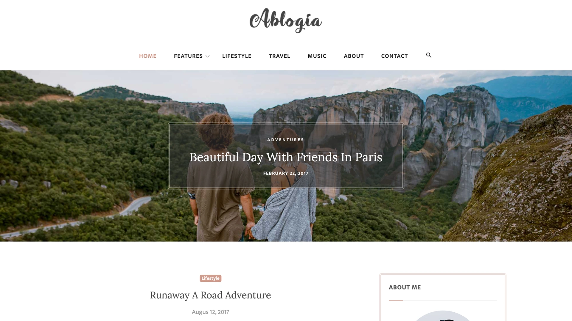 Ablogia - Responsive Blog Template