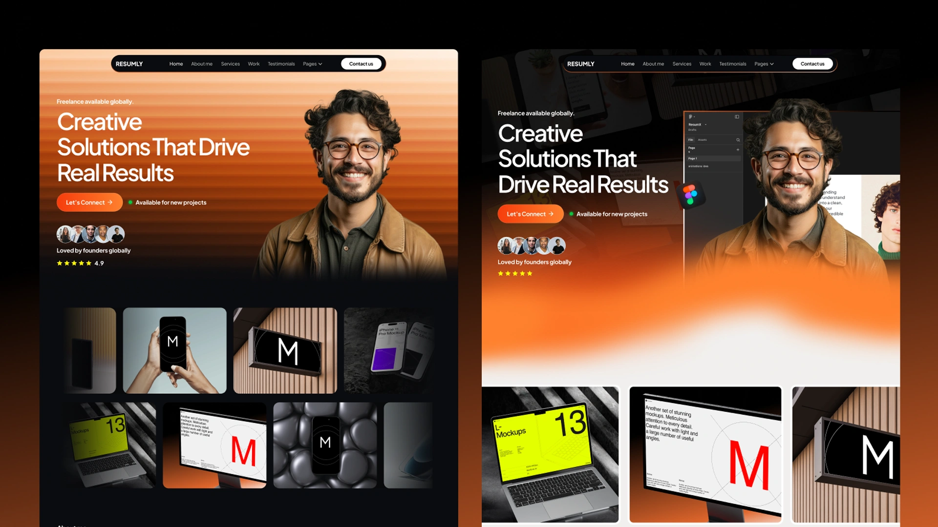Resumly - Resume, Portfolio & Agency Framer Template