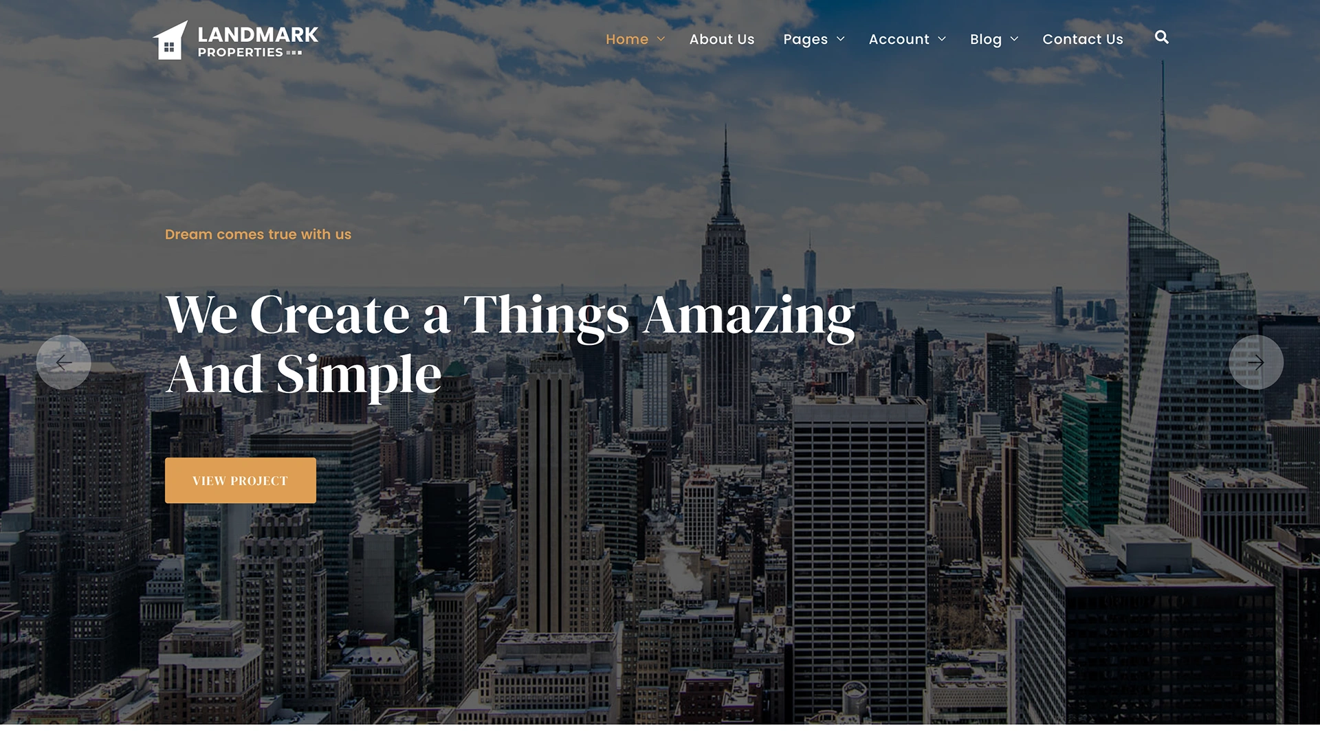 Landmark - Responsive Real Estate Template