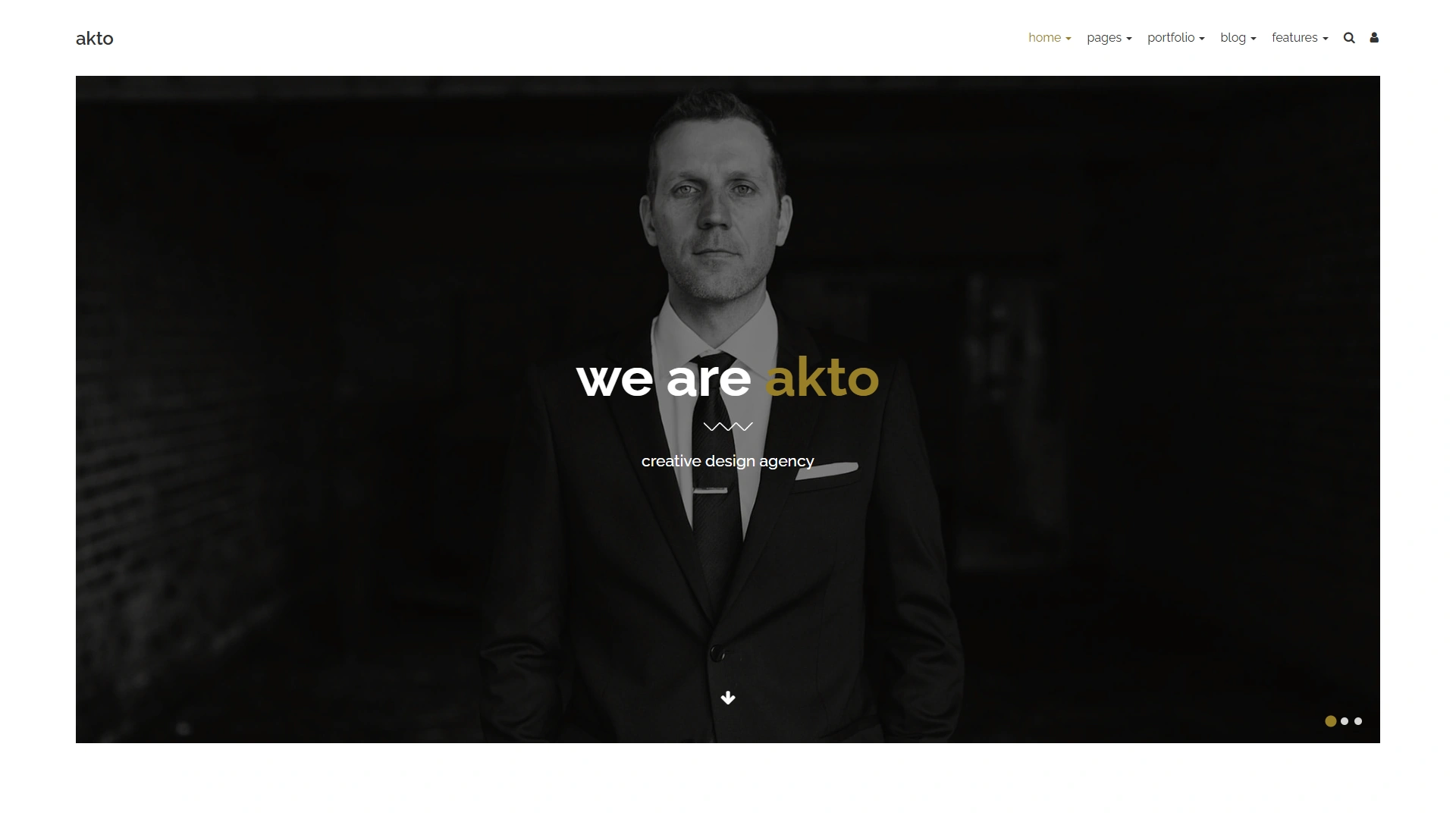 Akto - Multipurpose HTML Website Template