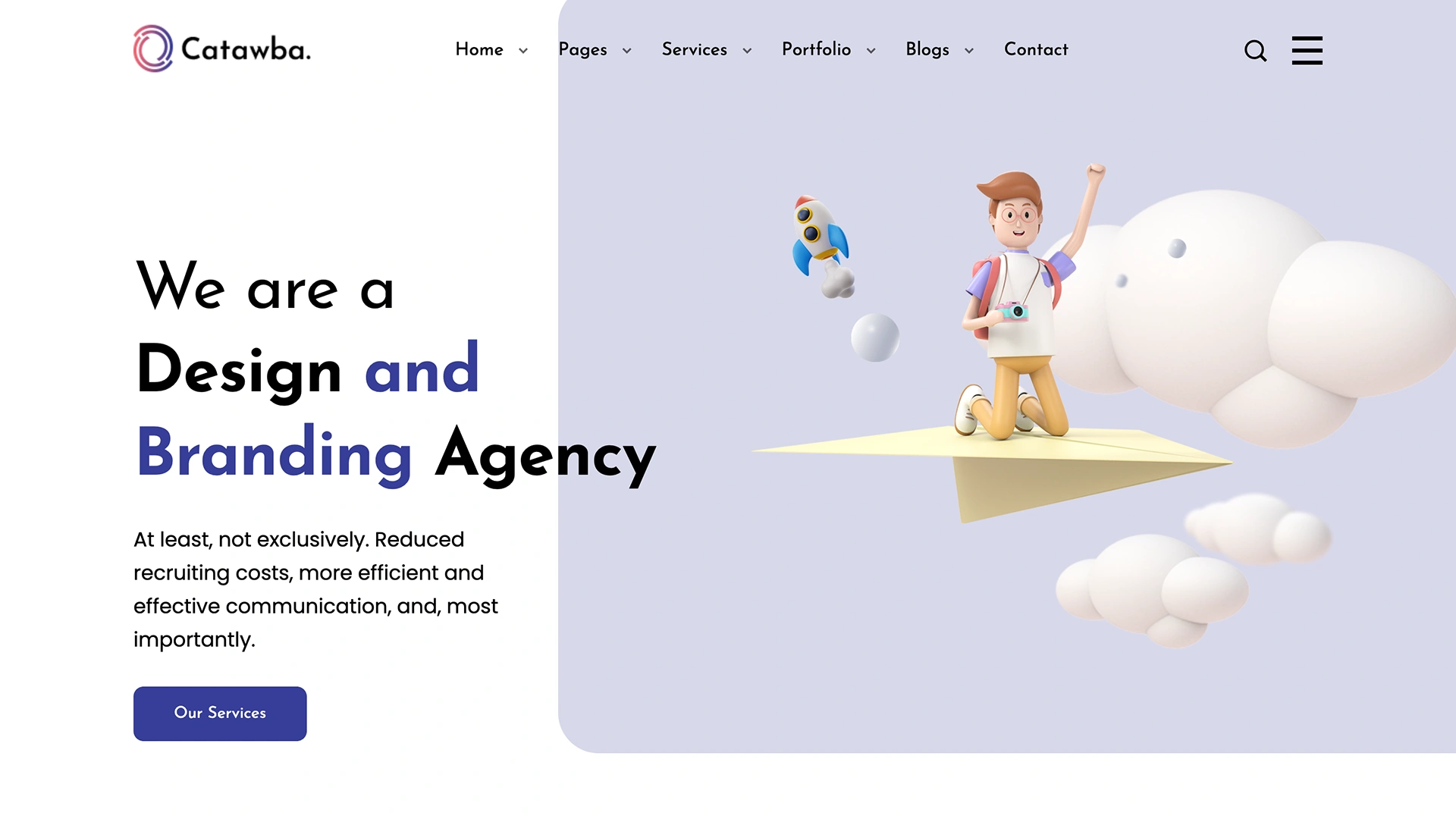 Catawba - Creative Agency Multipurpose HTML Template
