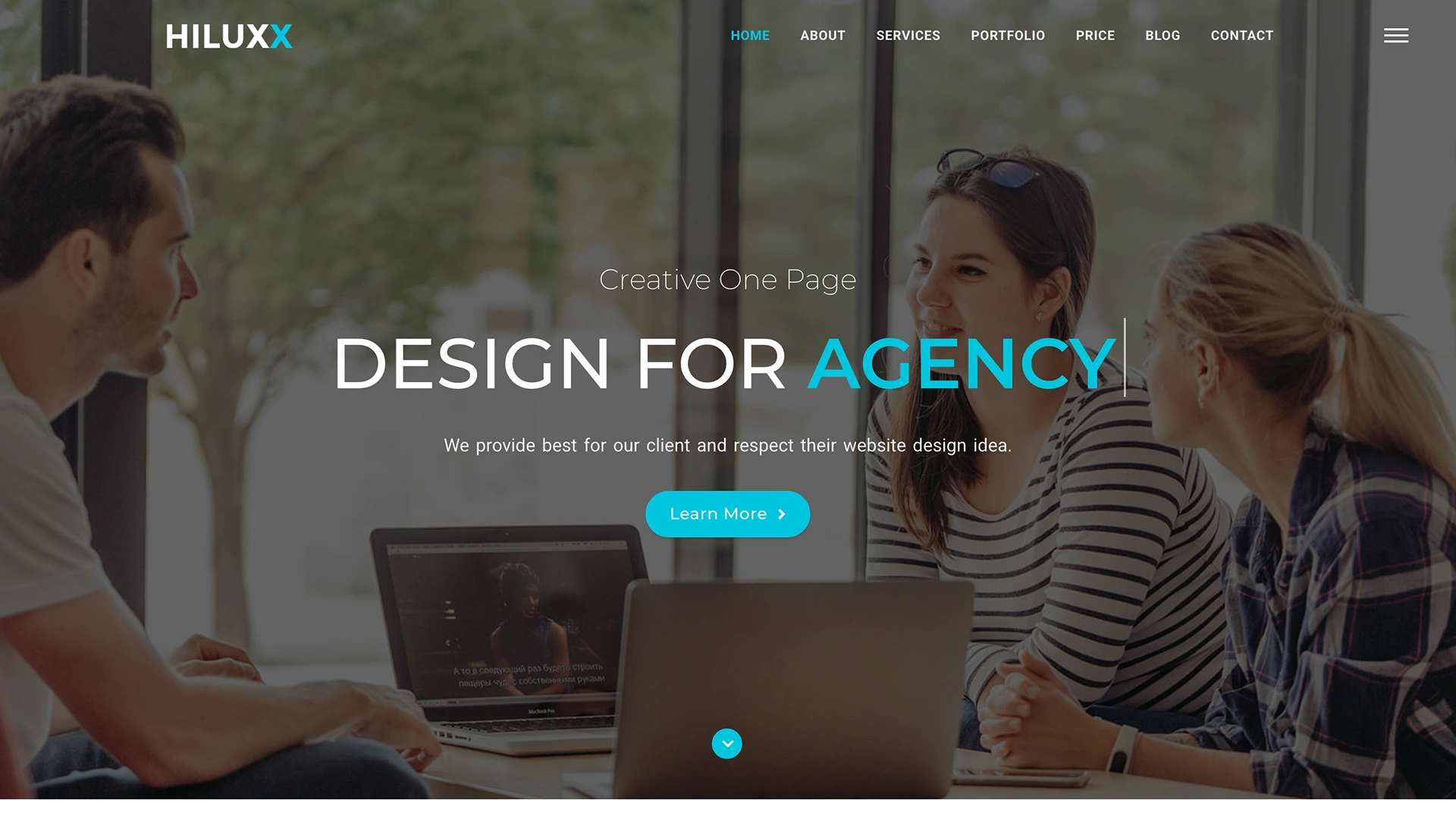 Hiluxx - Design Agency & Creative Studio Template