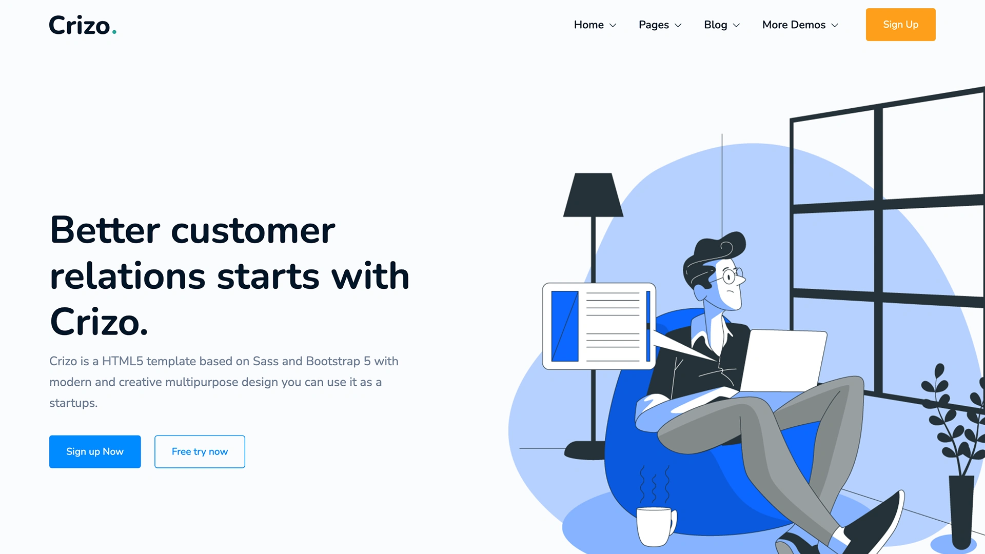 Crizo - Multipurpose Responsive Template