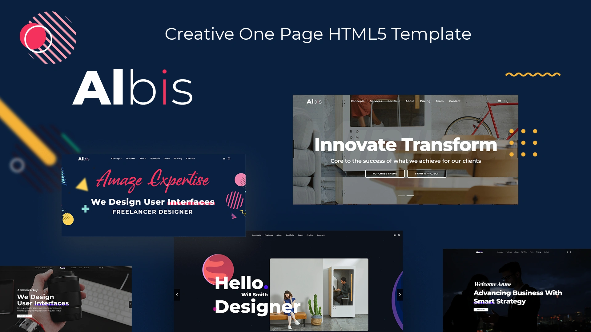Albis - Digital Agency HTML5 Template