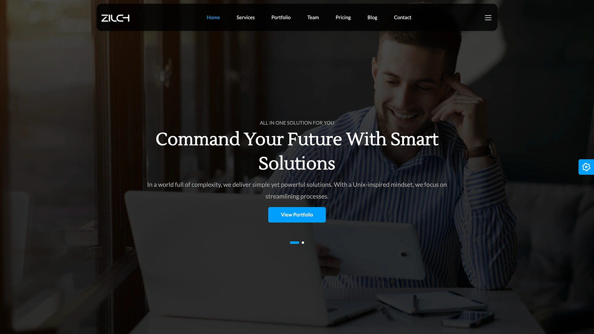 Zilch - Landing Page Templates + LTR & RTL + Light & Dark