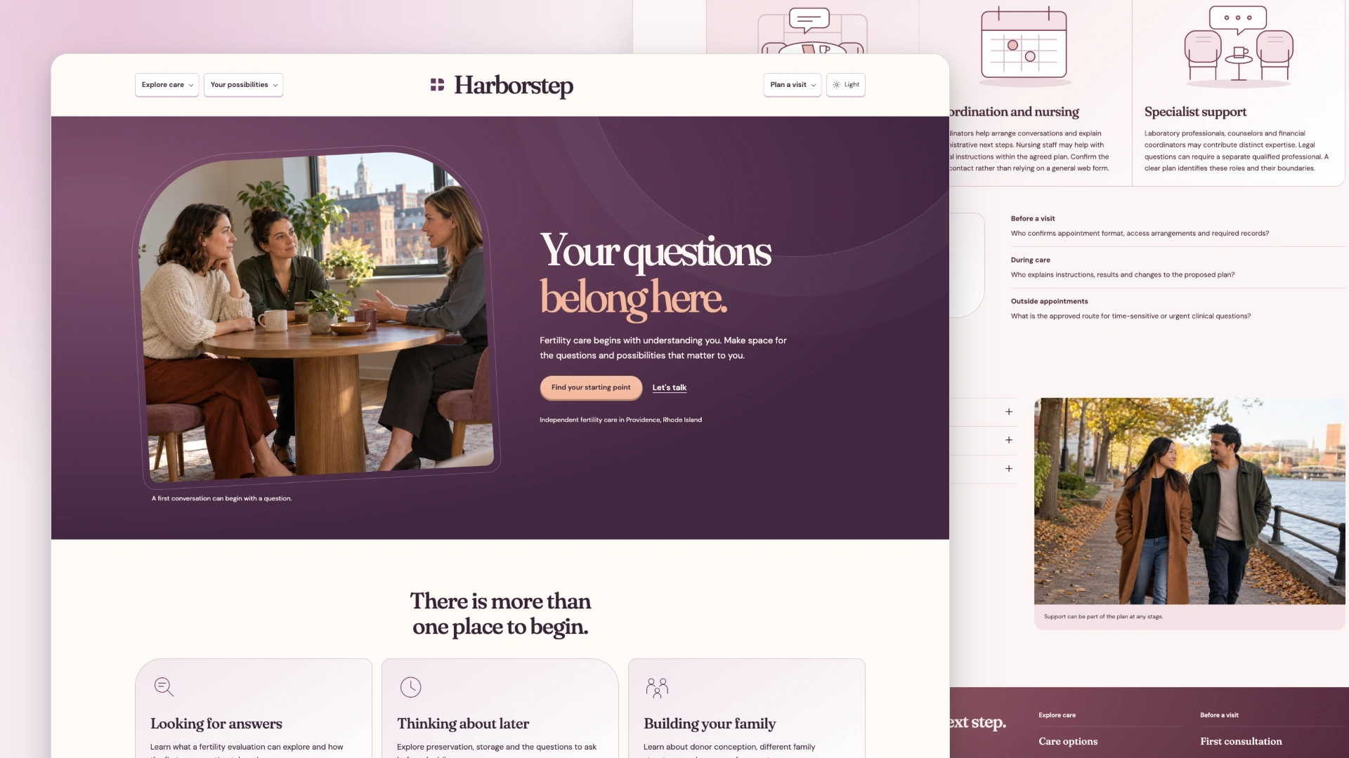 Harborstep - Fertility Clinic HTML Website Template