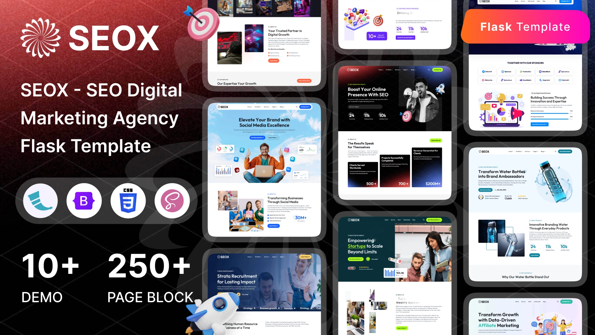 SEOX - SEO & Digital Marketing Agency Flask Template