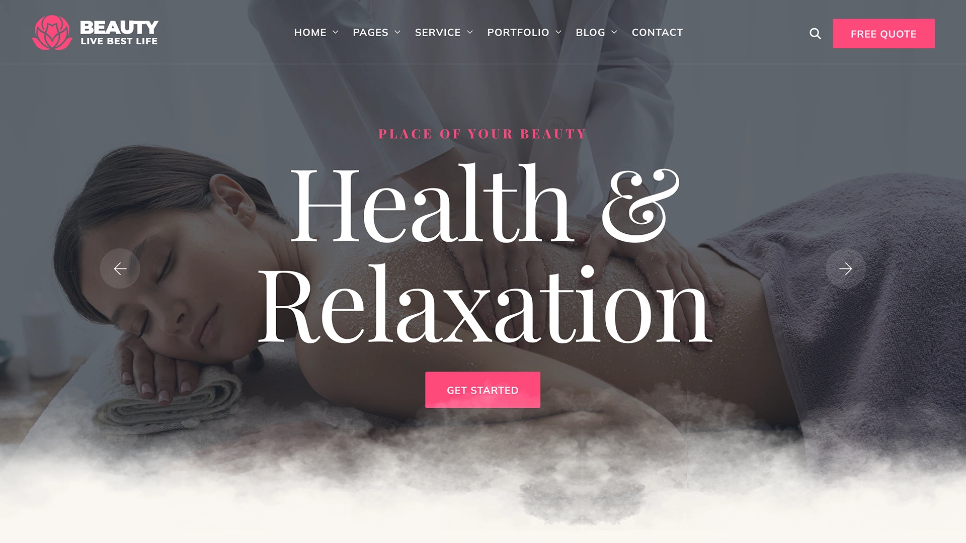 BeautyPro - Spa Salon & Wellness HTML Template