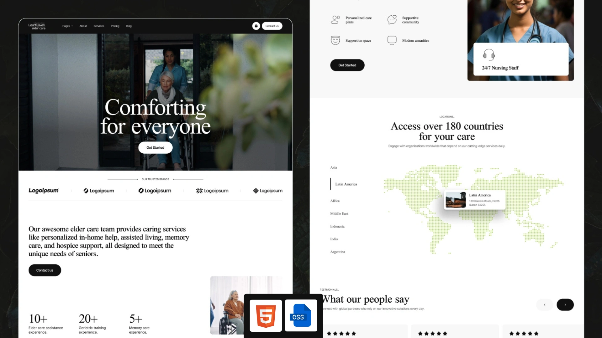 Oldage - Elderly Care & Medical HTML Template