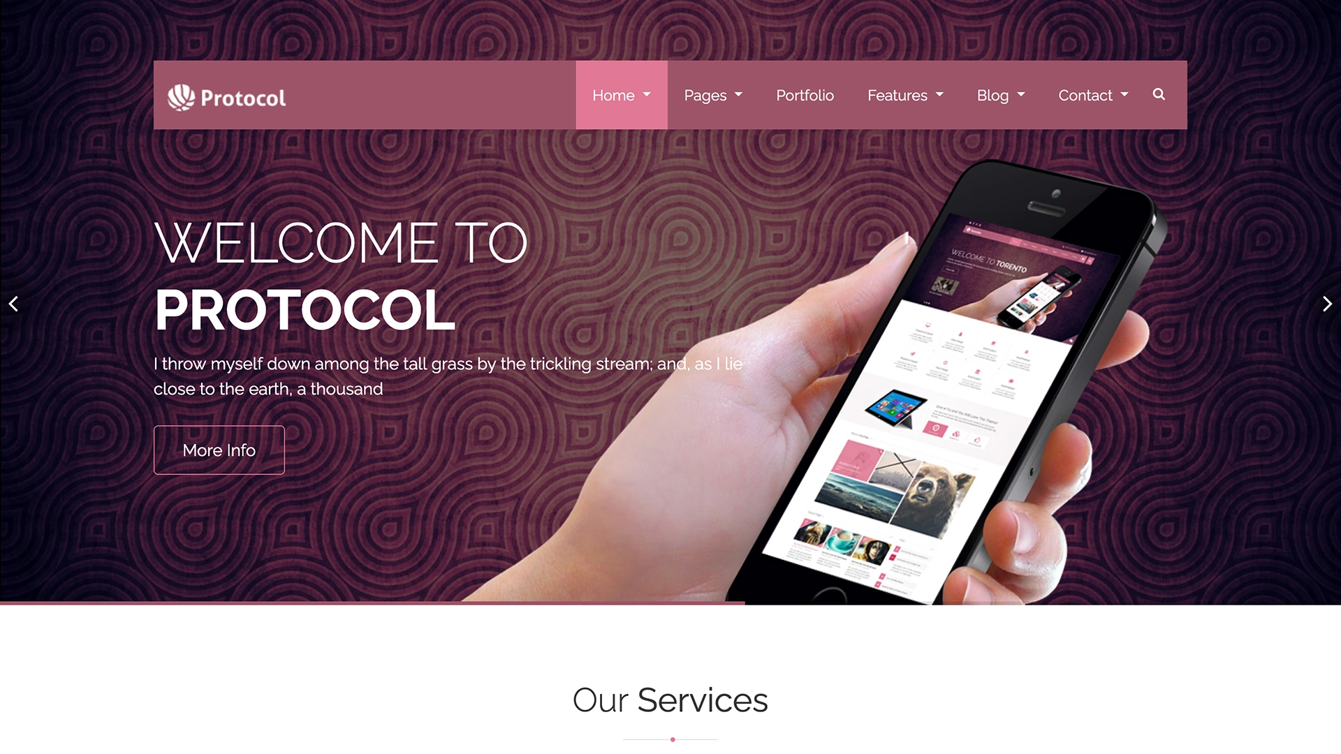 Protocol - Multipurpose Corporate Template