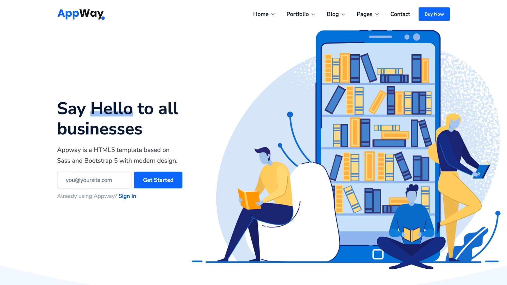 AppWay - Multipurpose Responsive Template